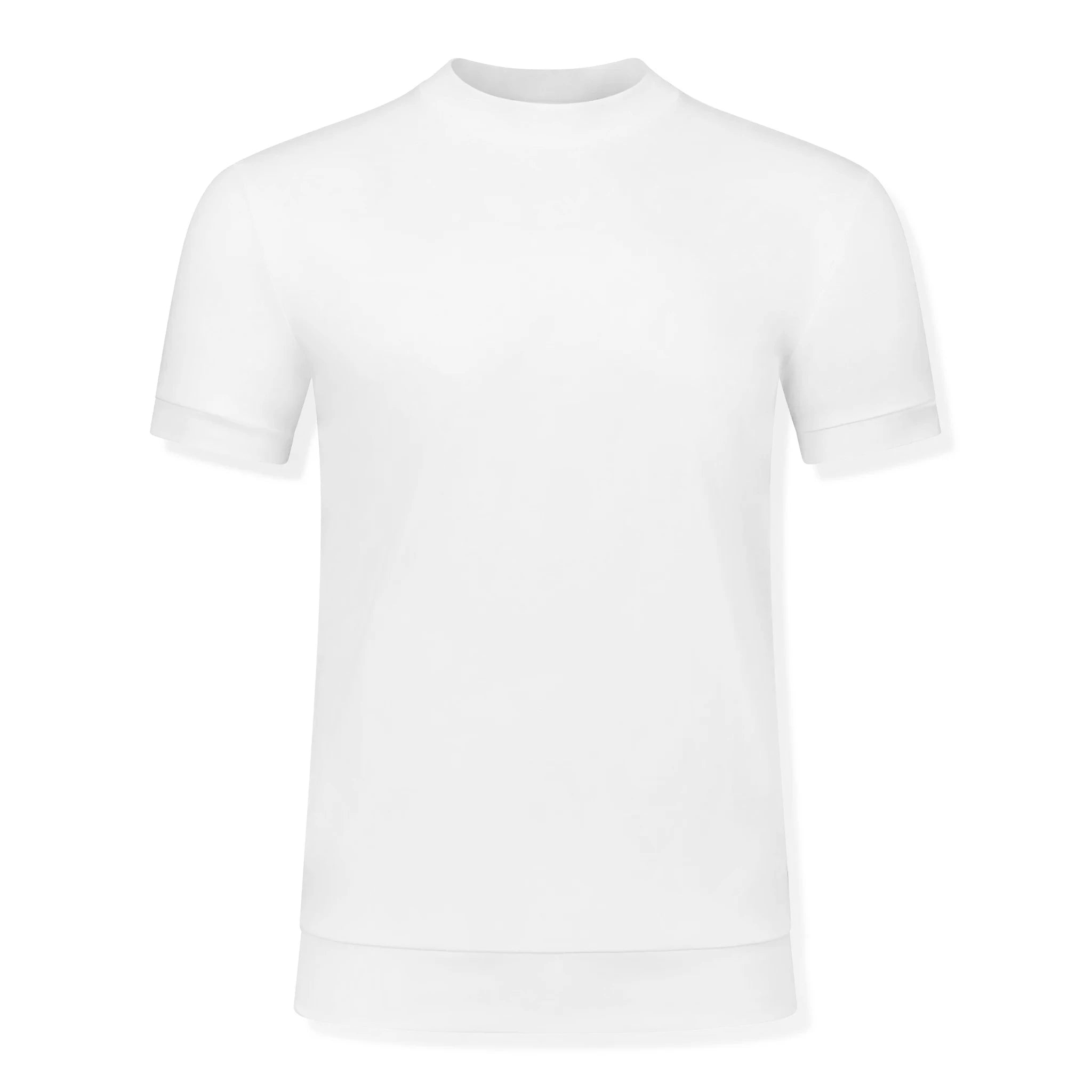 Front View of  View of Forbes Sartorial White T Shirt