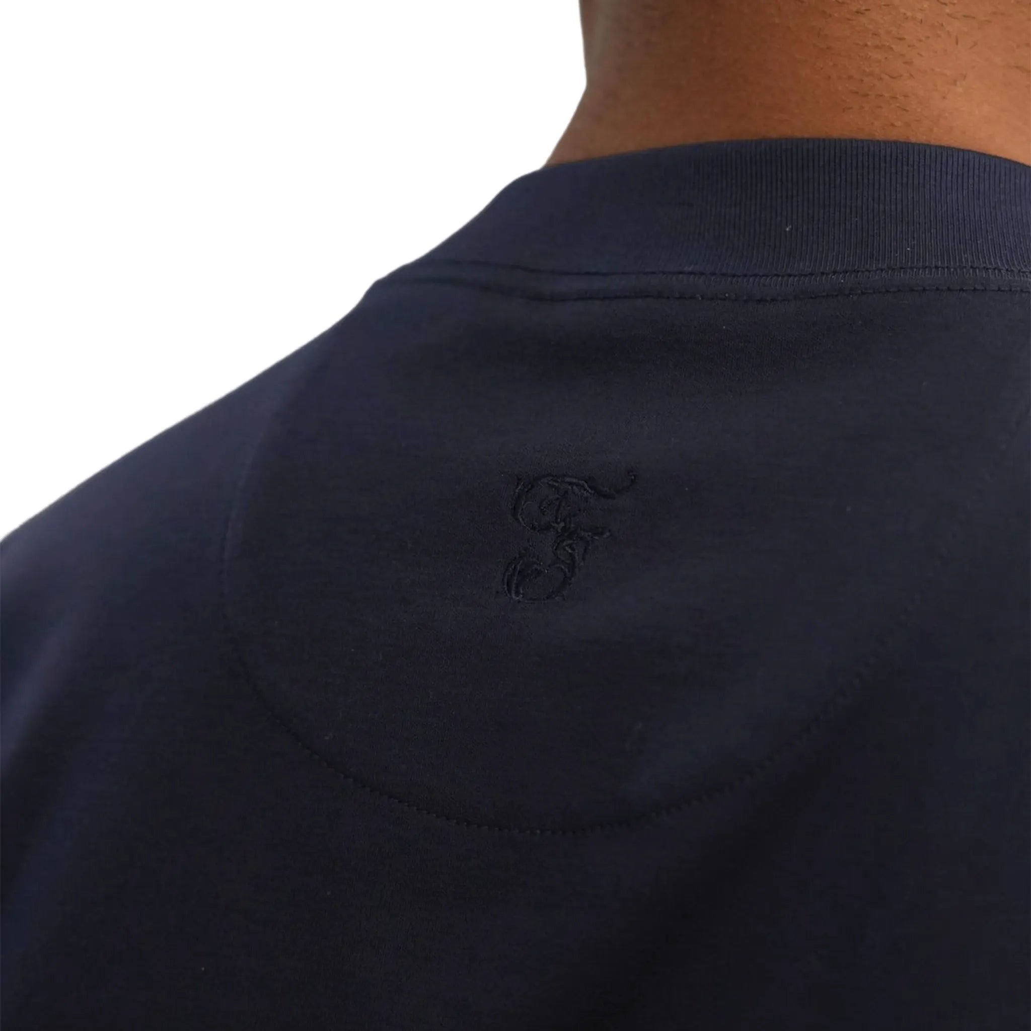Detailed View of Forbes Sartorial Navy T Shirt