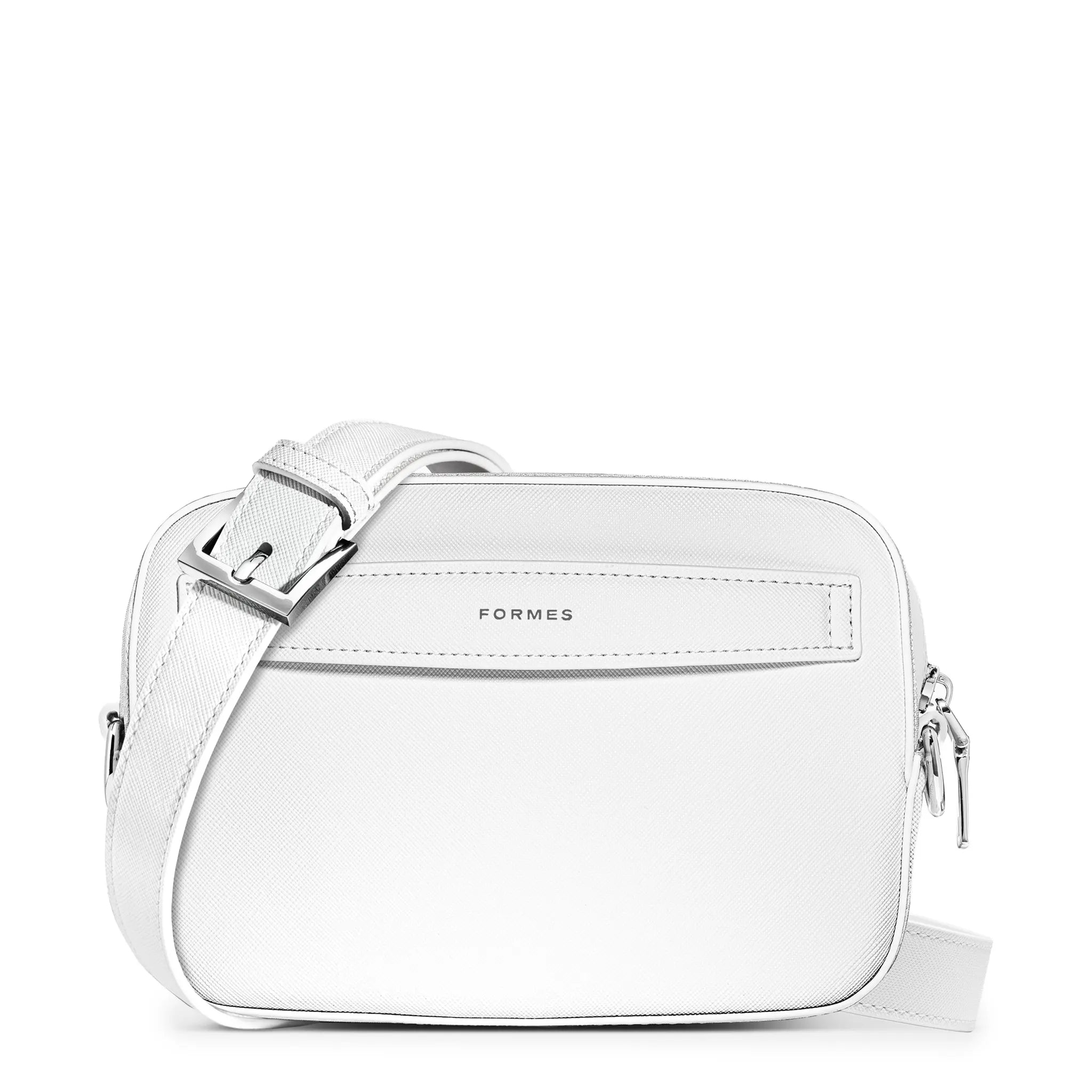 Front View of Formes Adapt Glace Mini Crossbody Bag
