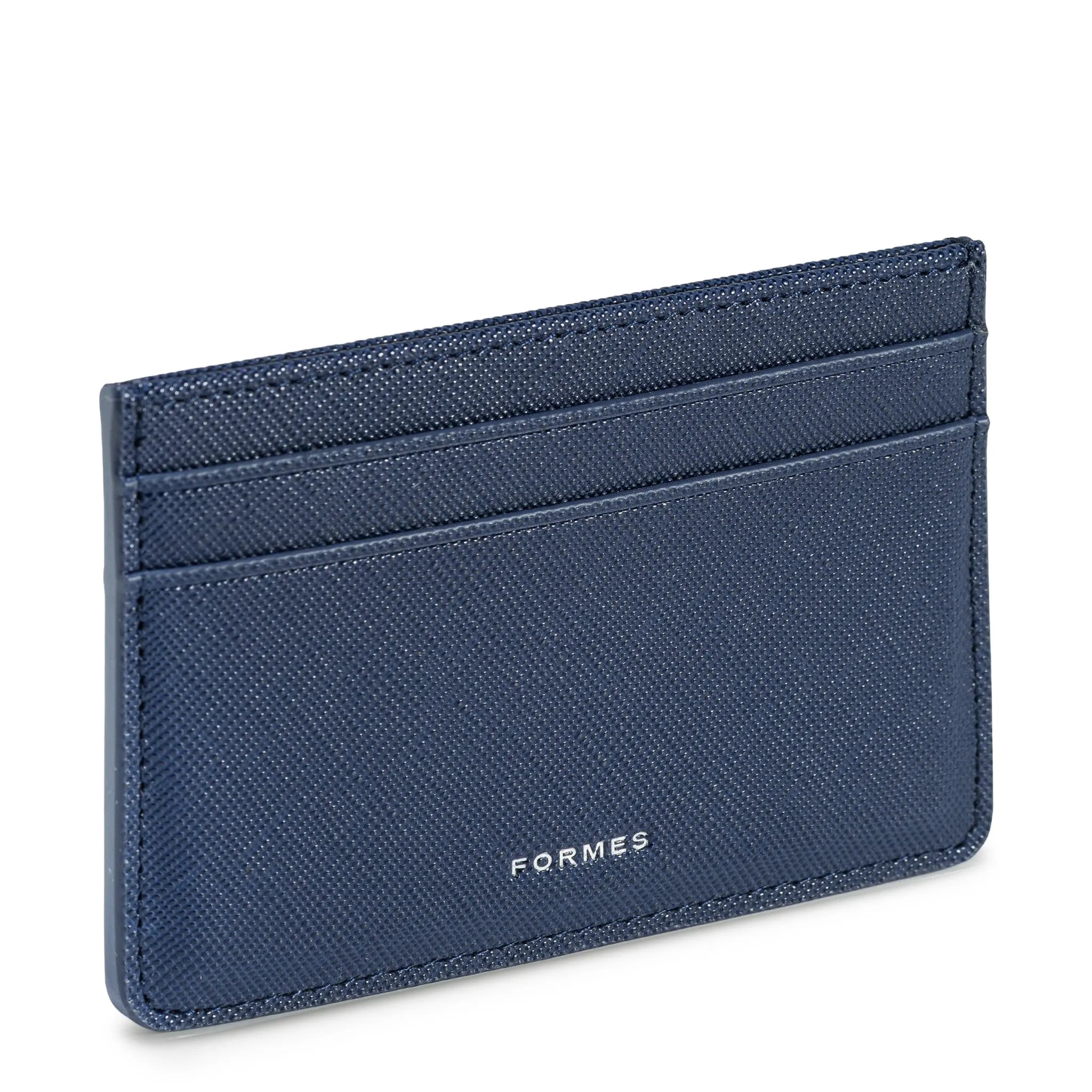 Front Side View of Formes Classic Abyss Card Holder