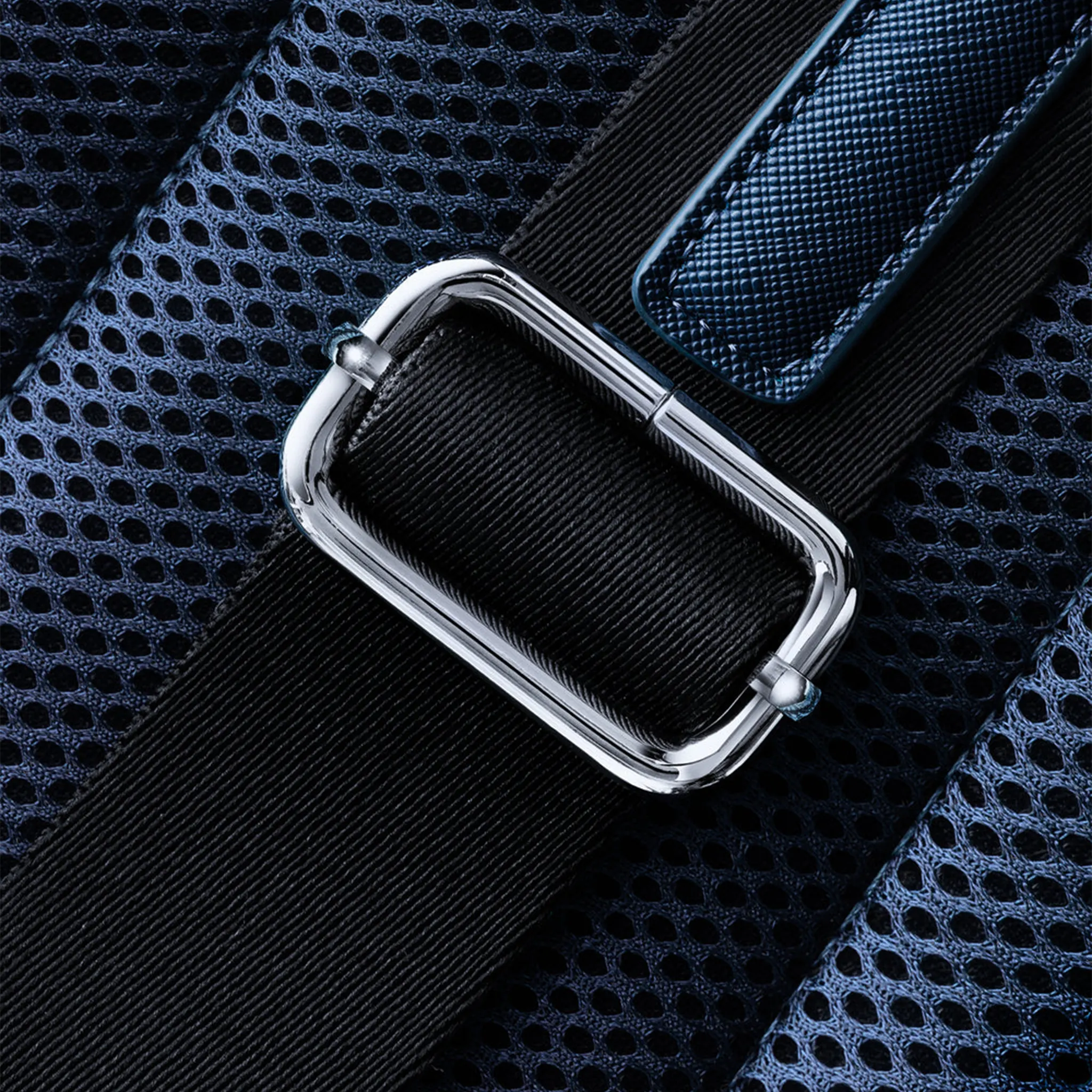 Detailed View of Formes Porto Sling Abyss Crossbody Bag