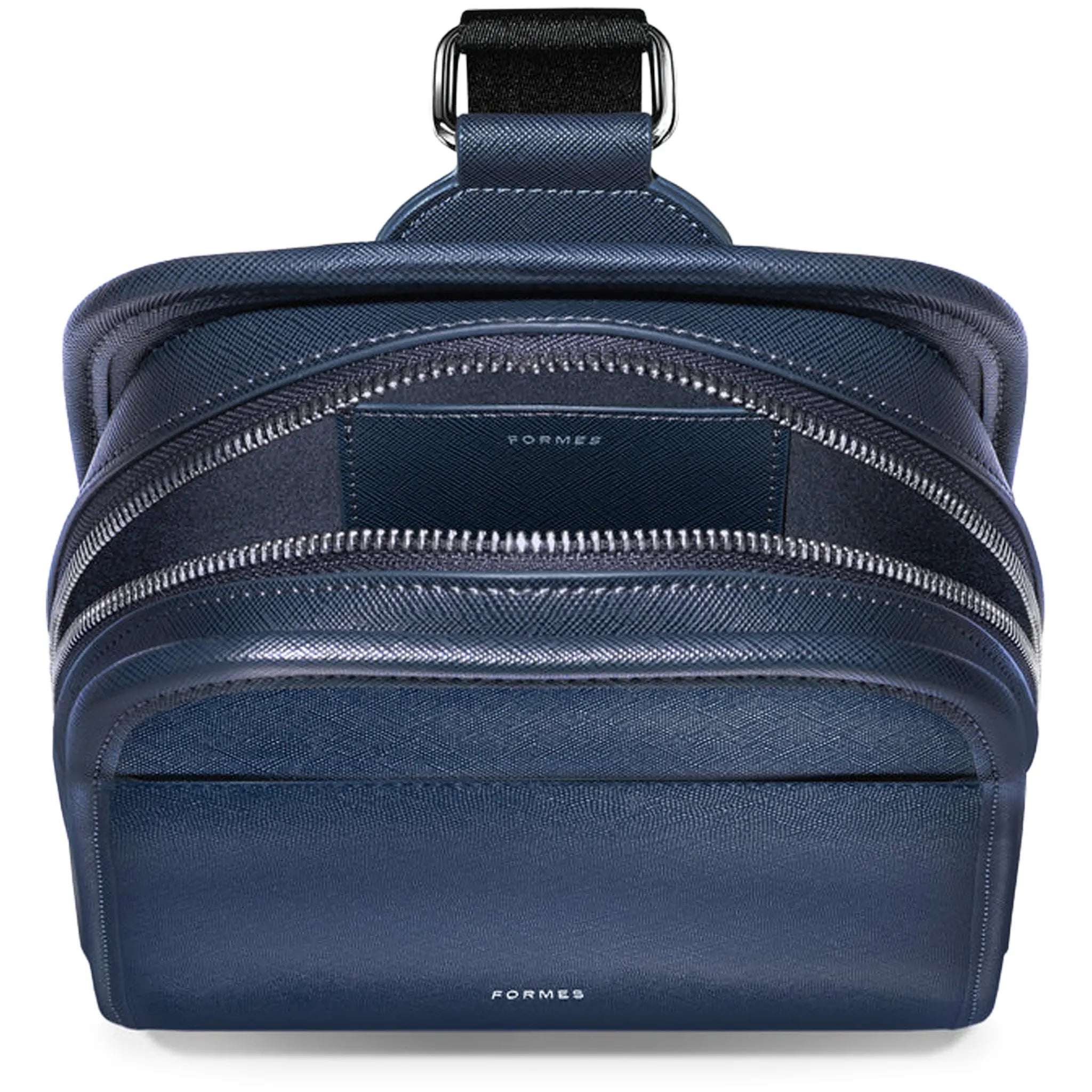 Front Upper View of Formes Porto Sling Abyss Crossbody Bag