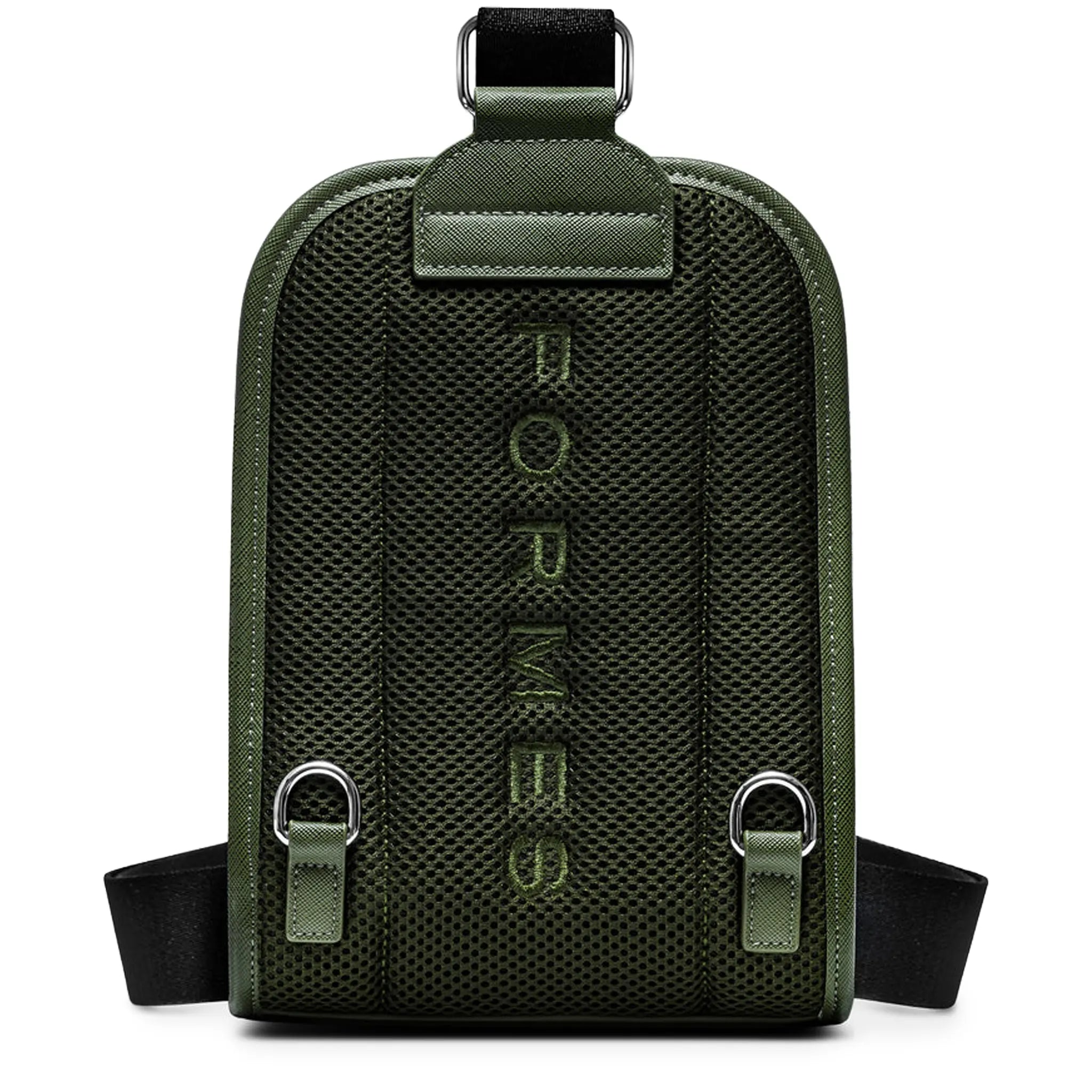 Back View of Formes Porto Sling Verdal Crossbody Bag