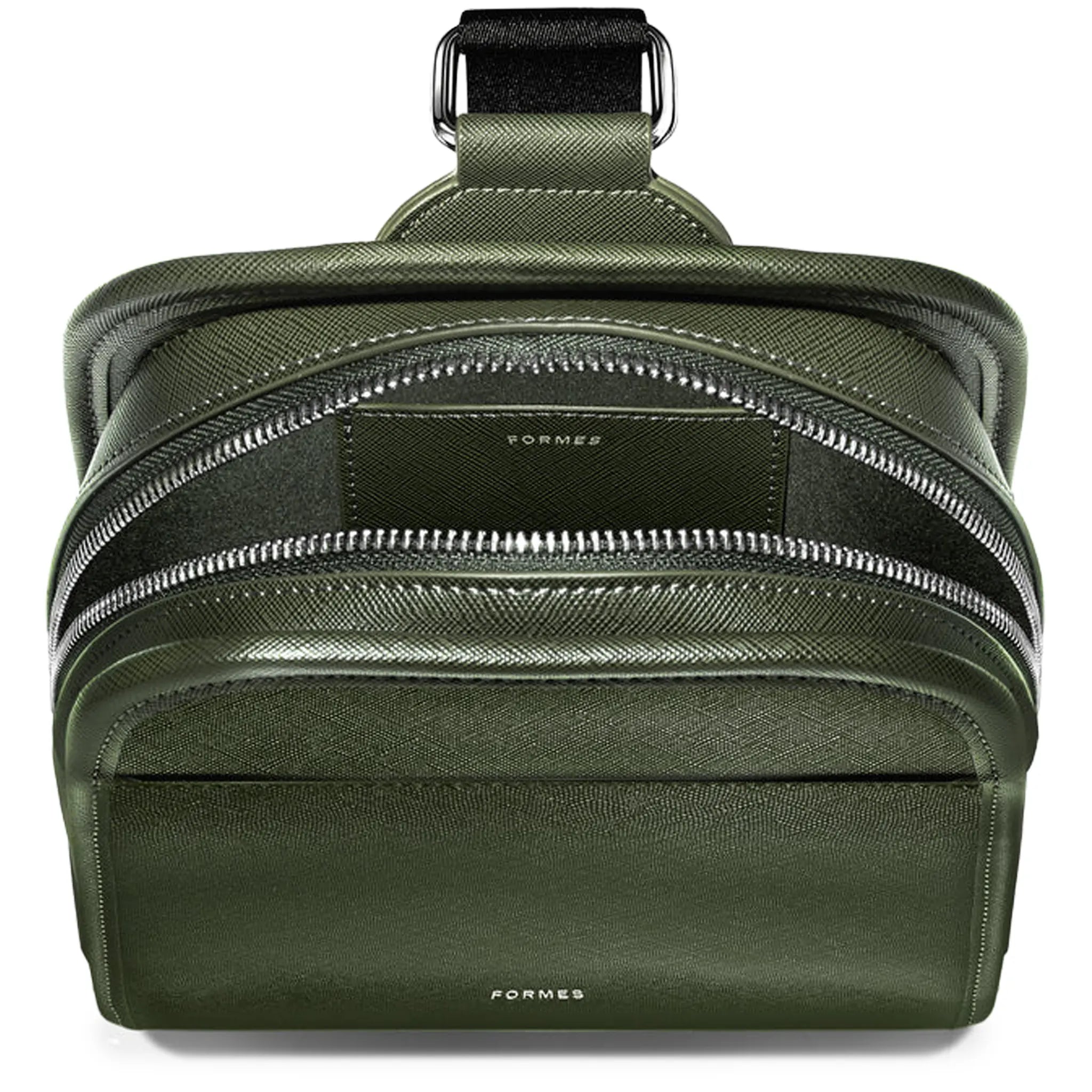 Front View of Formes Porto Sling Verdal Crossbody Bag