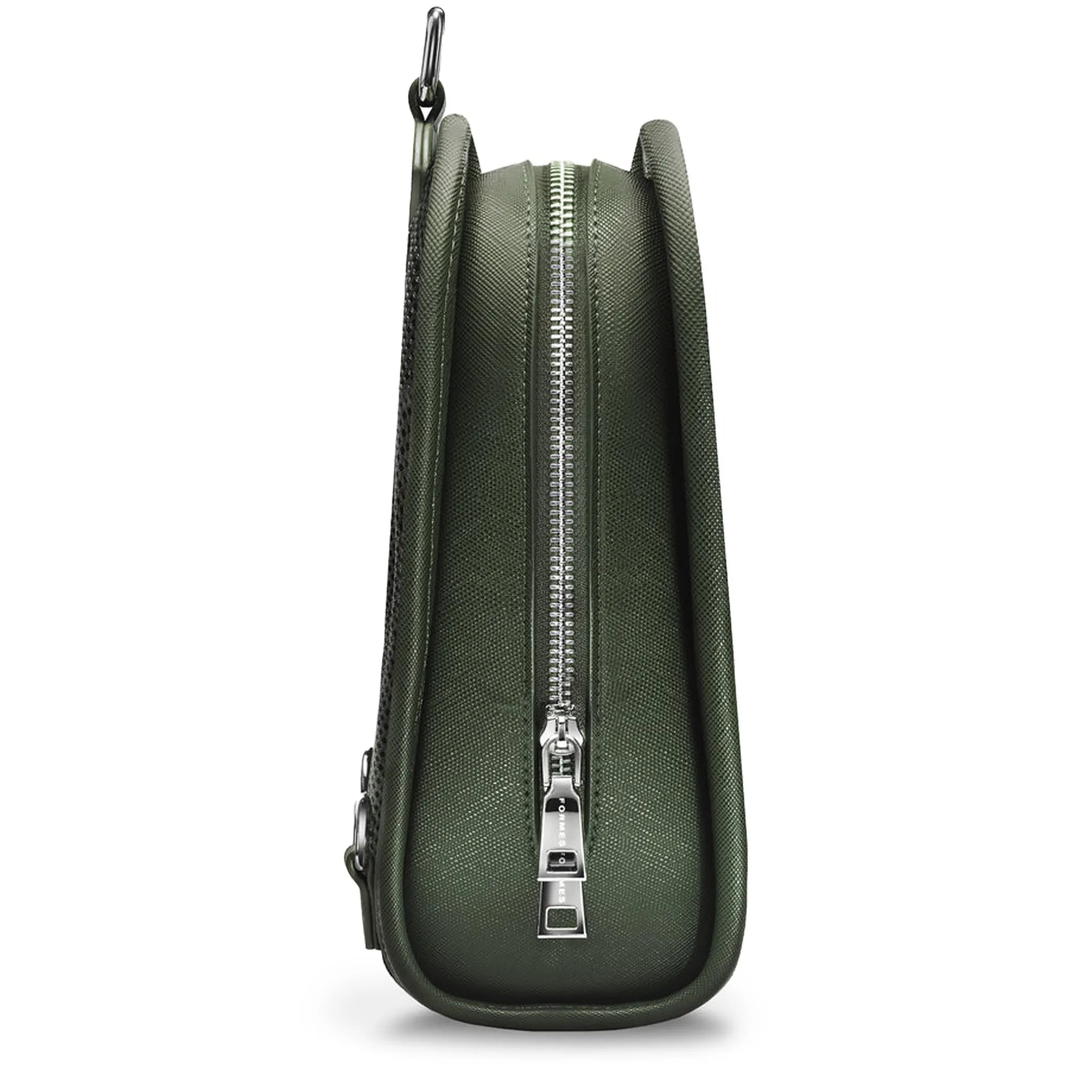 Side View of Formes Porto Sling Verdal Crossbody Bag