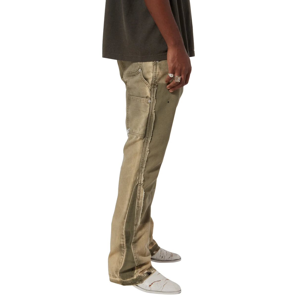 Gallery Dept. LA Carpenter Moss Flared Pants | CH527064FP MOSS