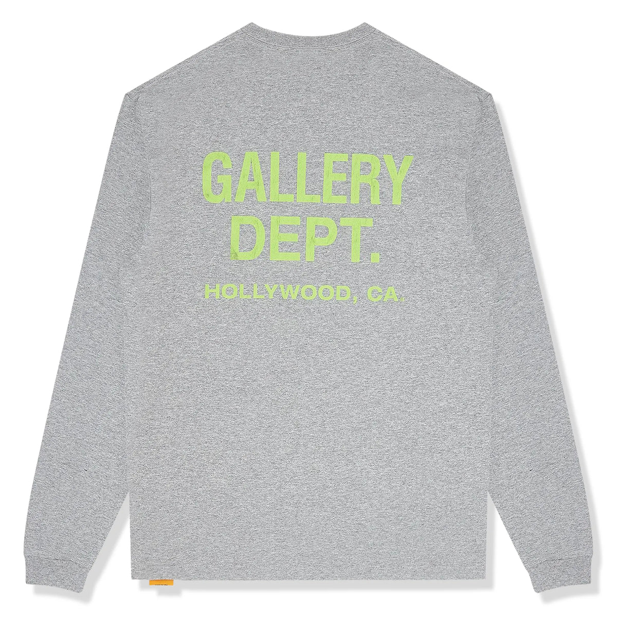 Gallery Dept. Souvenir Logo L/S Heather Grey T Shirt | SS 1120 HEAT Gallery Dept. Souvenir Logo L/S Heather Grey T Shirt | SS 1120 HEAT