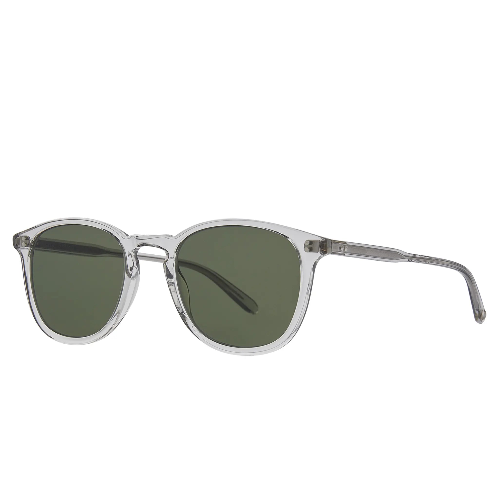 Front Side Garrett Leight Kinney Sun Light Grey Sunglasses