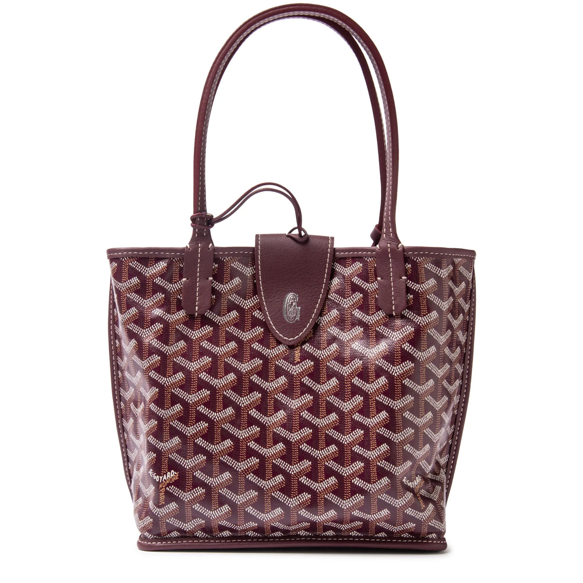 Goyard Anjou Mini Burgundy Bag | ANJCROMINCG33TY33P