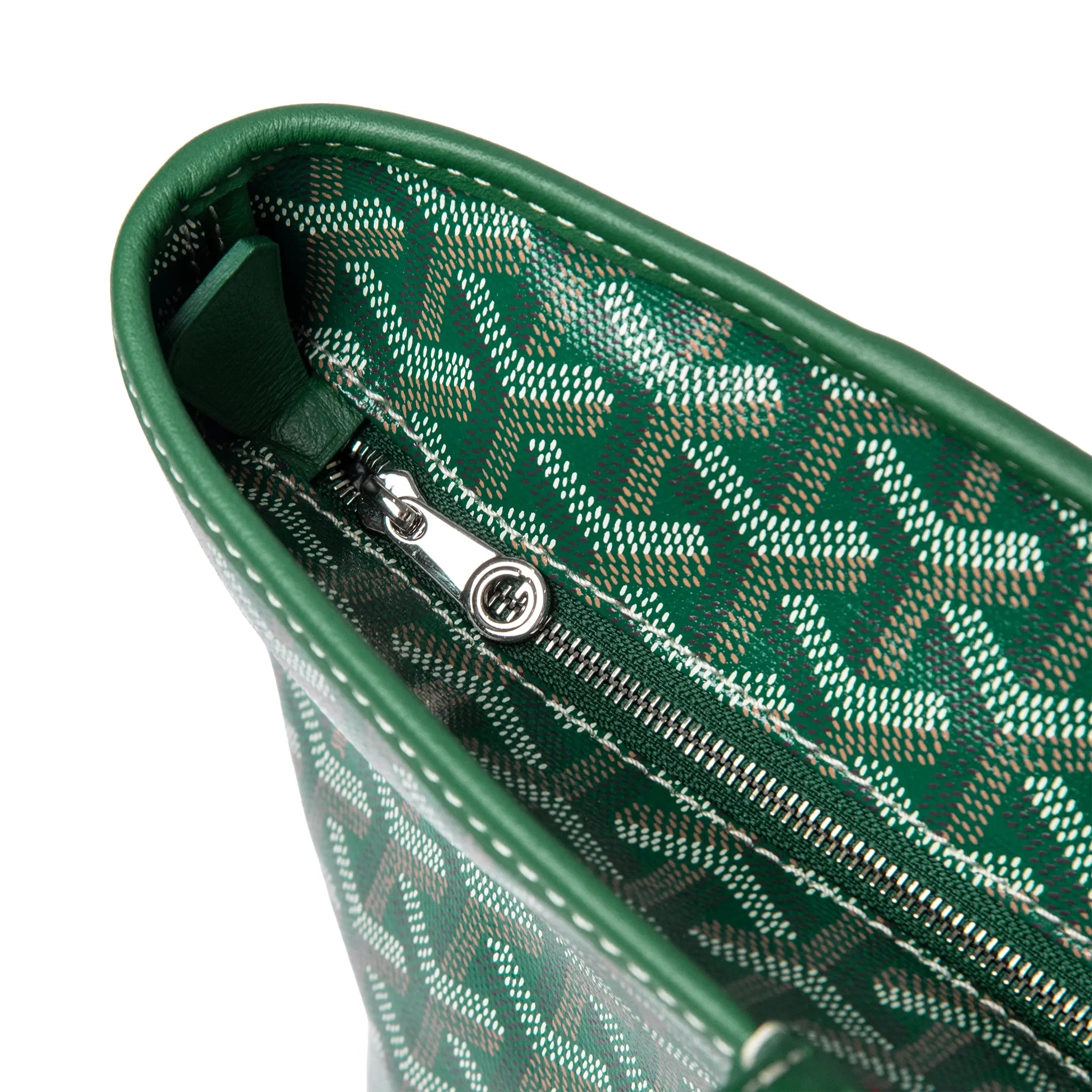 ZipperView of Goyard Artois PM Bag Green ARTOISPMLTY09CL09P