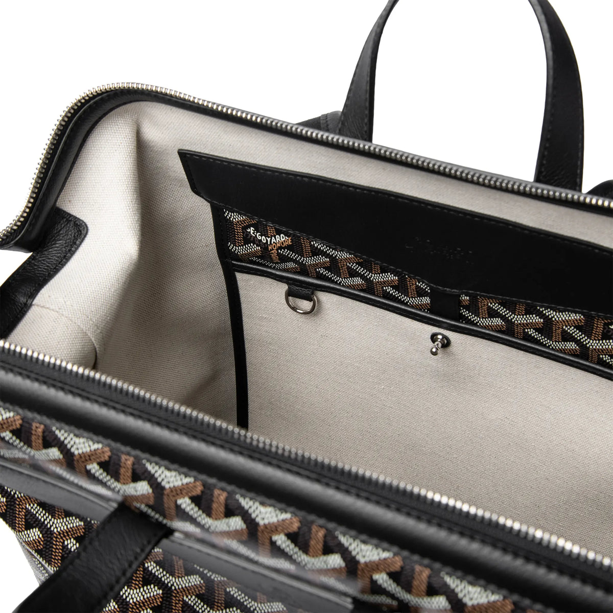 goyard-black-cisalpin-backpack