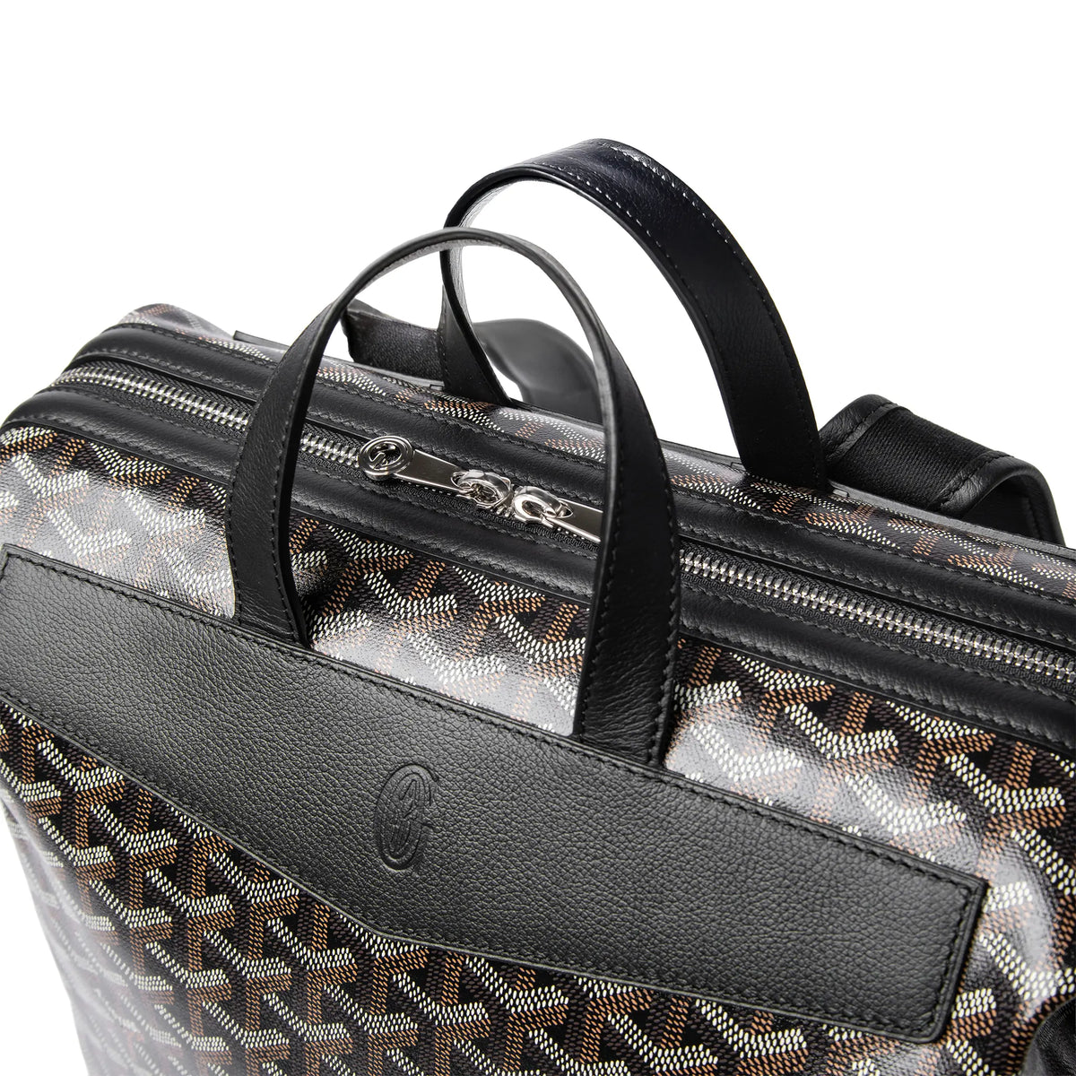 goyard-black-cisalpin-backpack