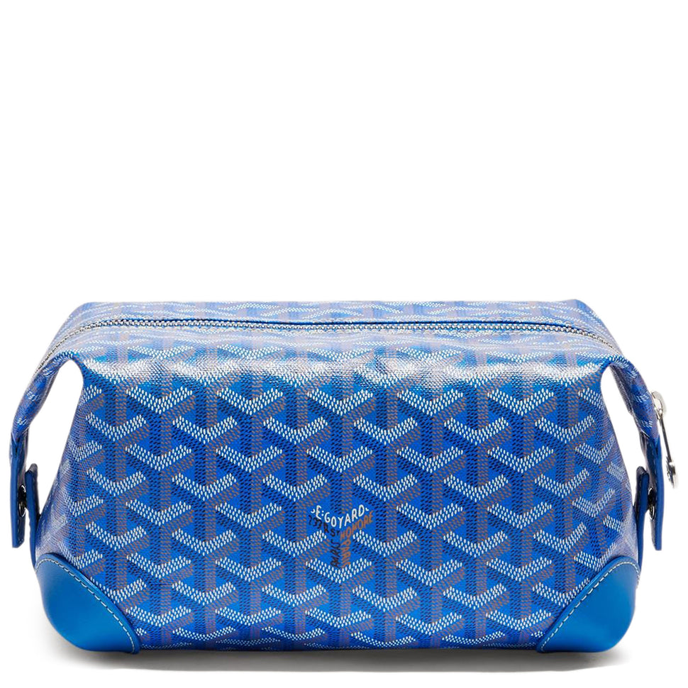 Goyard Bowling 25 Sky Blue Toiletry Bag Crepslocker