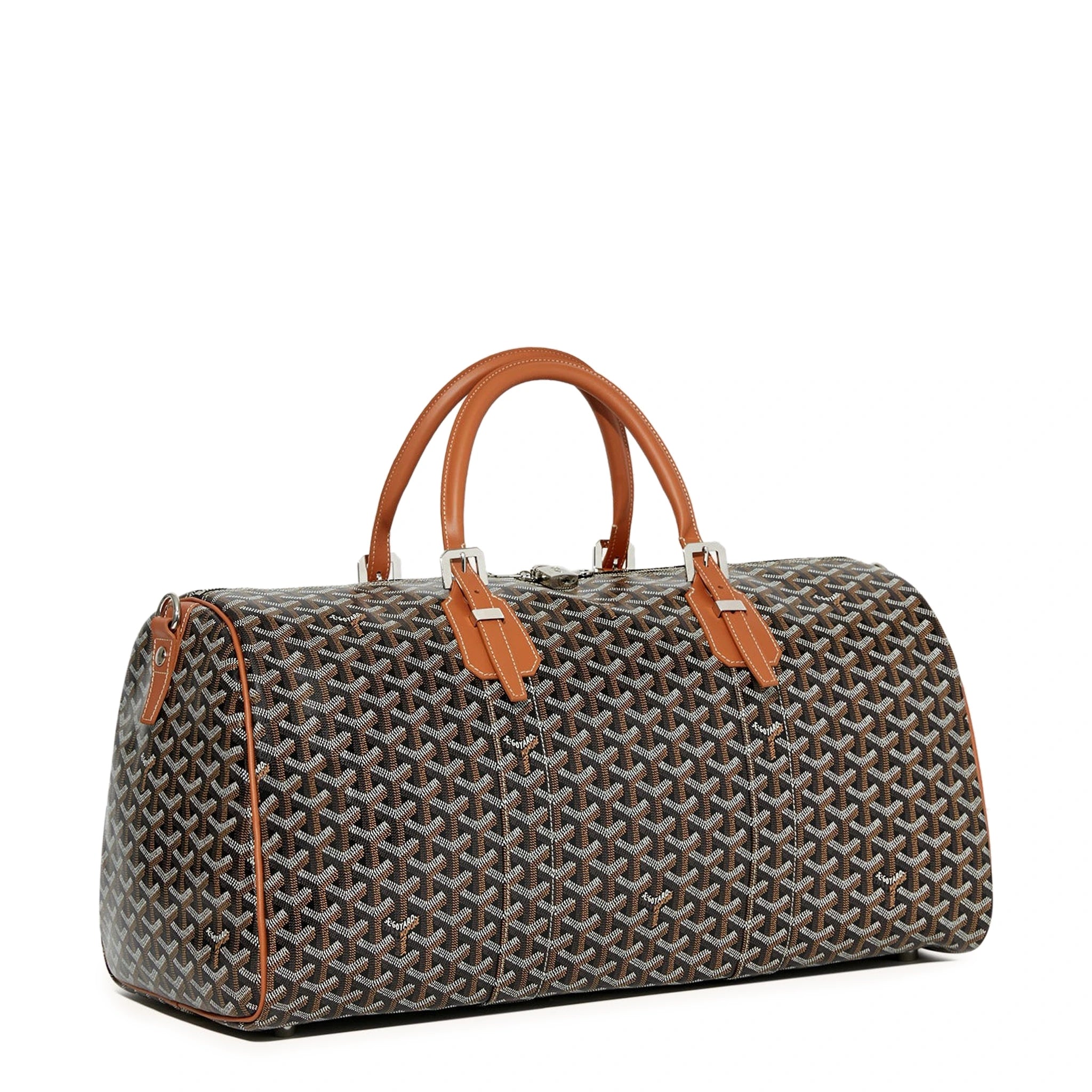 Goyard black sales and tan tote