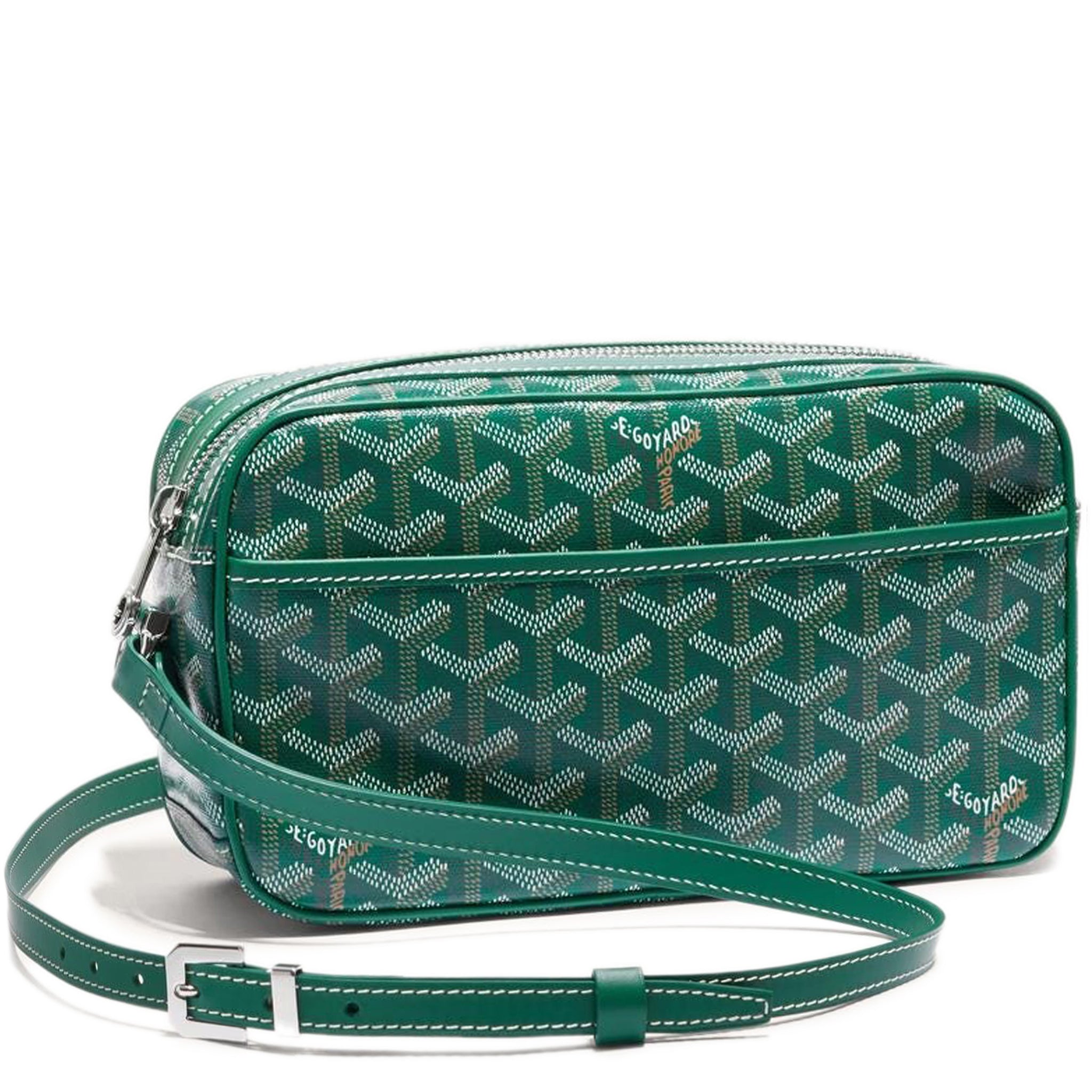 Goyard cap vert pm bag price Clearance