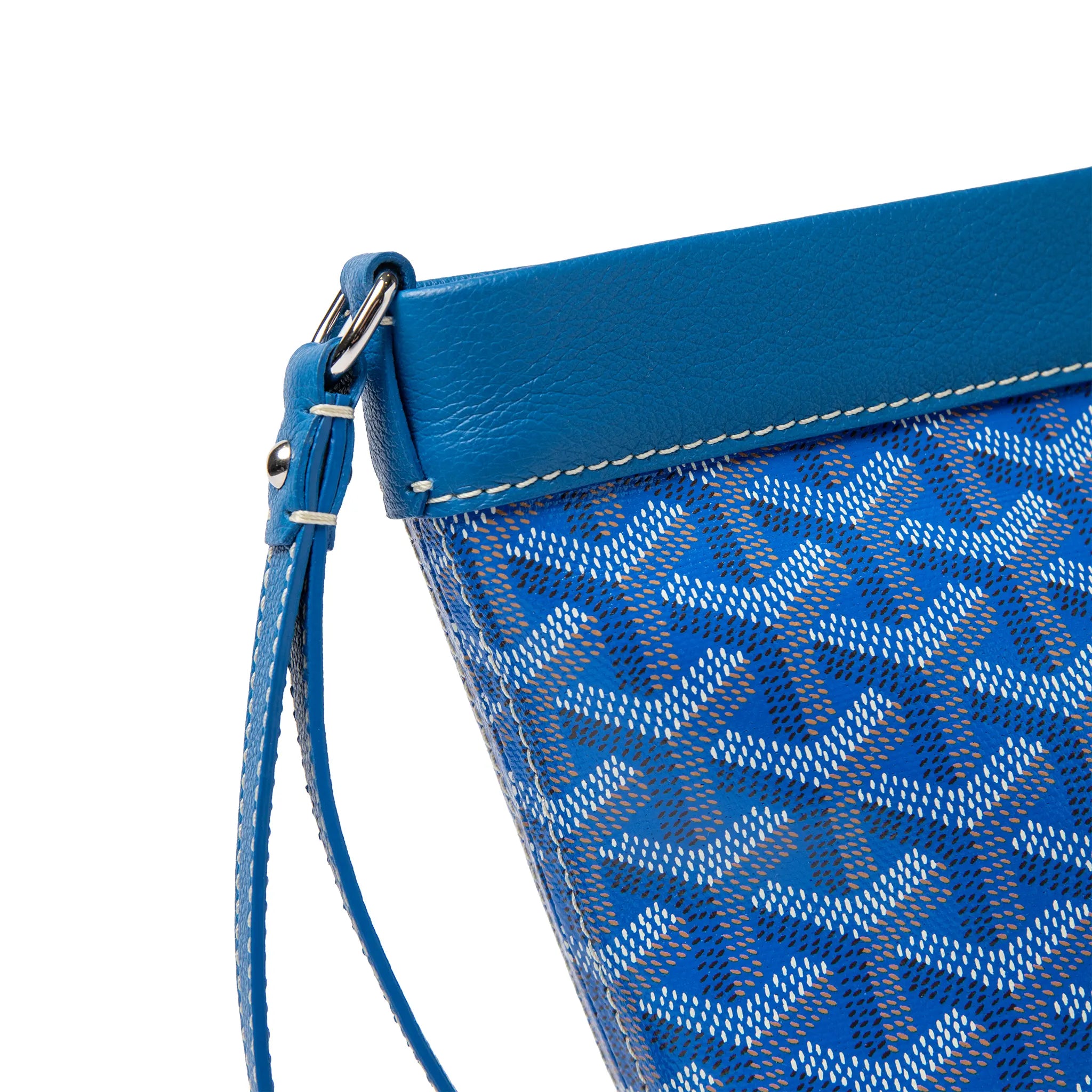 Detailed View of Goyard Conti Sky Blue Pouch CONTIPPMLTY10CL10P