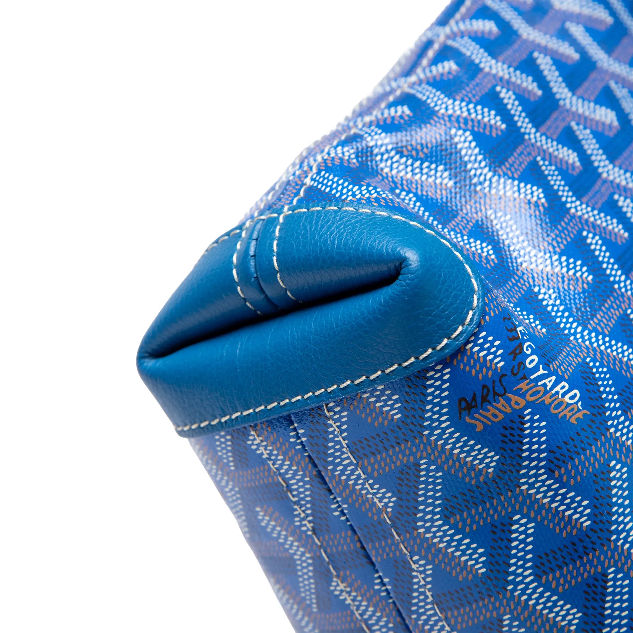 Lower View of Goyard Conti Sky Blue Pouch CONTIPPMLTY10CL10P
