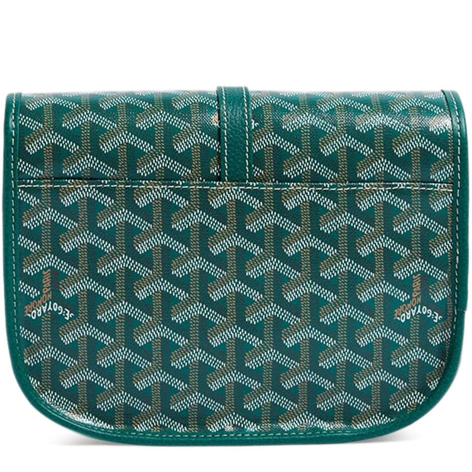 Goyard Belvedere Messenger Shoulder Bag Green