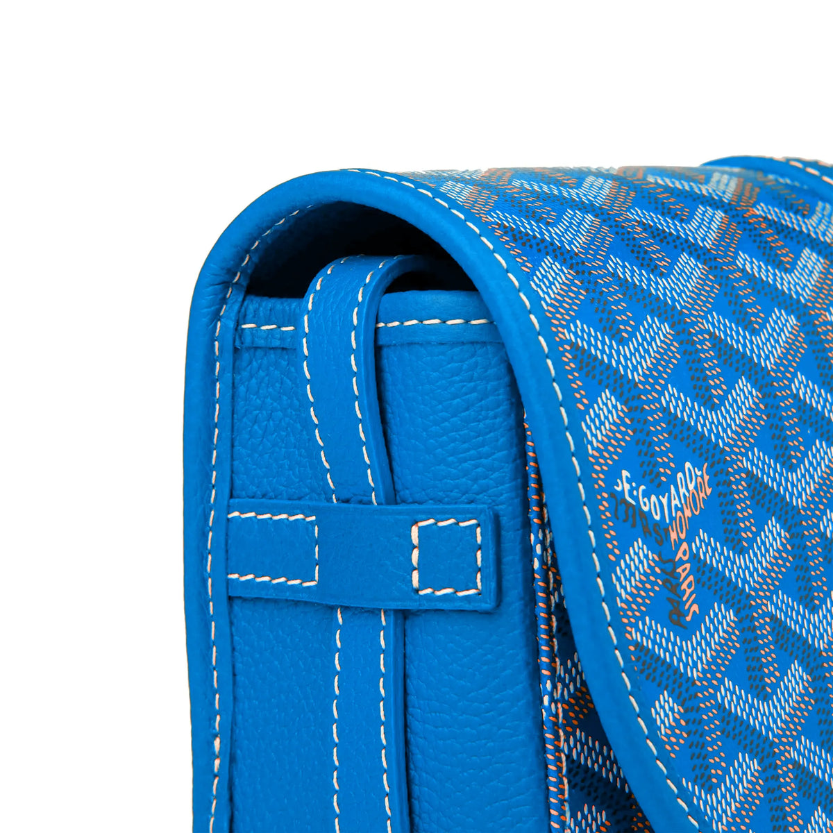 Goyard Goyardine Belvedere II Sky Blue PM Messenger Bag
