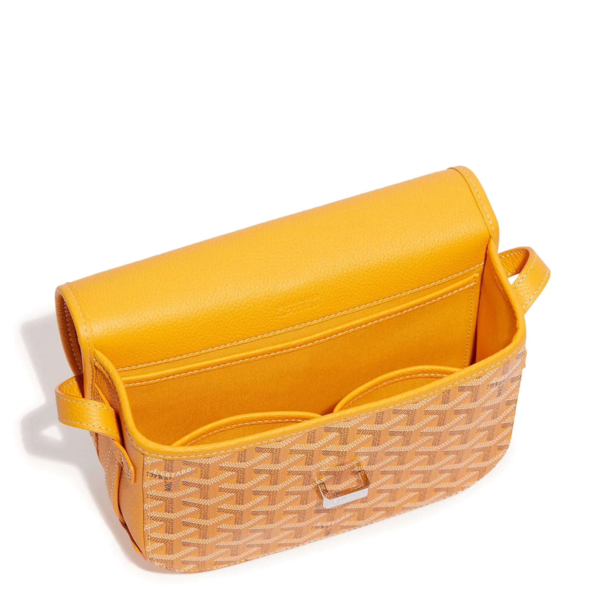 Yellow goyard messenger bag hotsell