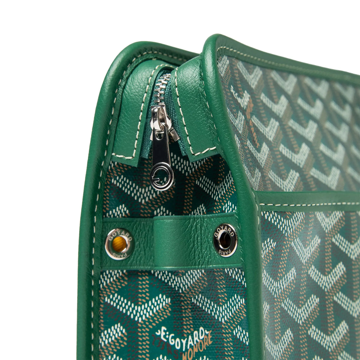 新品未使用　Goyard Bandoulière 114 Vest グリーン Goyard Pre-Owned Saint Sulpice Cardholder | Green | FARFETCH