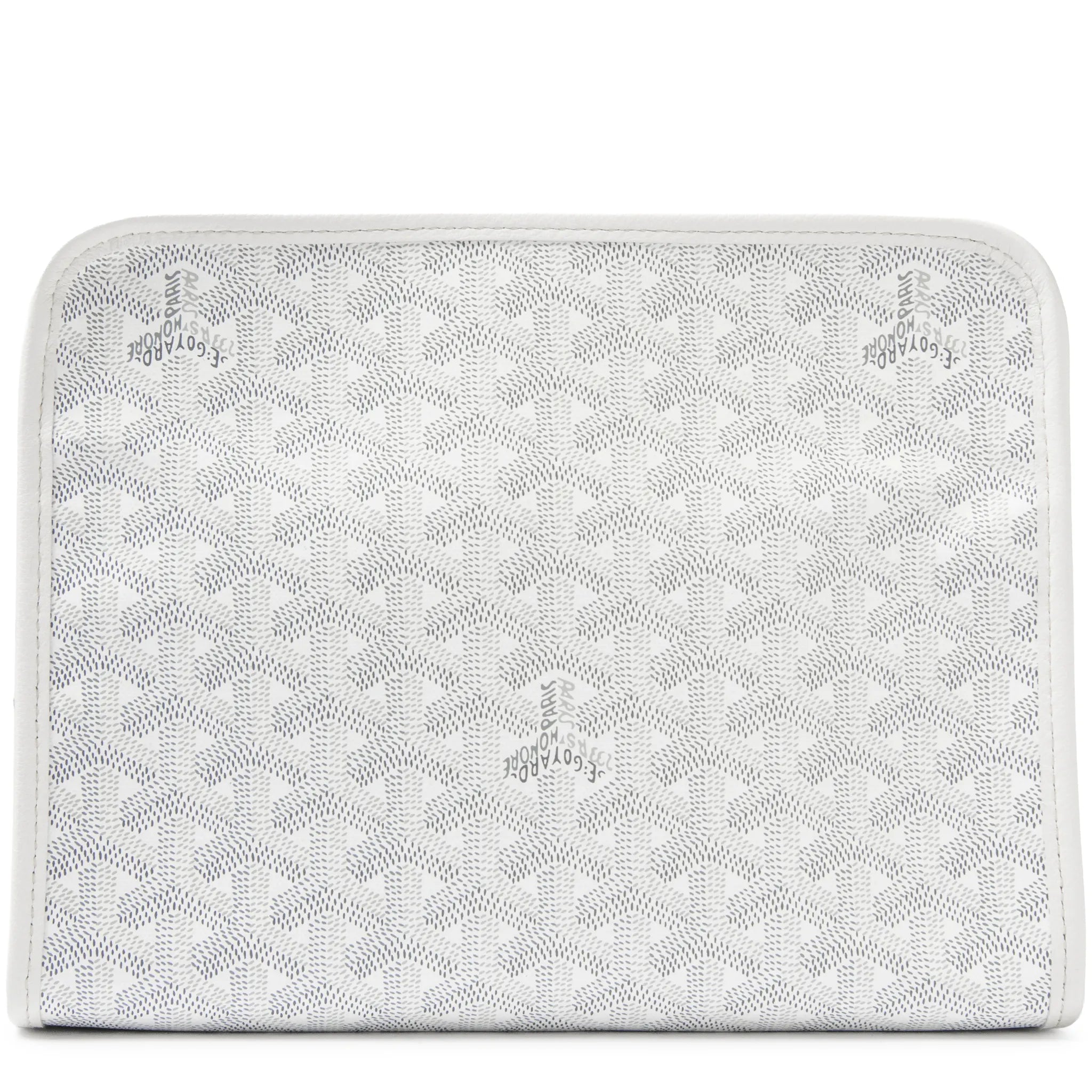 Back View of Goyard Jouvence MM White Washbag  JOUVENMMLTY50CL50P
