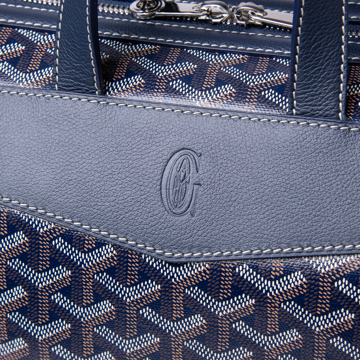 Goyard ネイビー ビジネスバッグ Goyard Navy Blue Cisalpin Backpack | CISALPMMLTY12CL12P