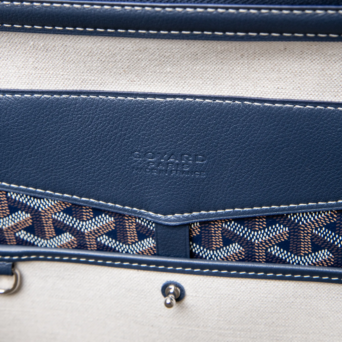 Goyard Navy Blue Cisalpin Backpack | CISALPMMLTY12CL12P