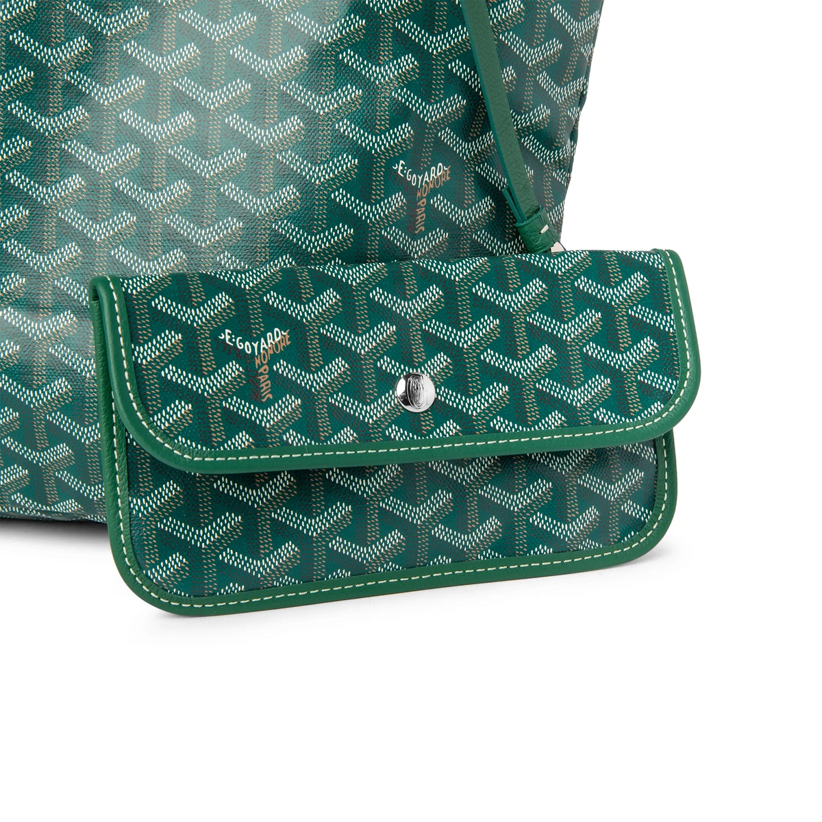 Goyard Saint Louis PM Tote Bag Green | STLOUIPMLTY09CL09P Goyard Saint Louis PM Tote Bag Green | STLOUIPMLTY09CL09P