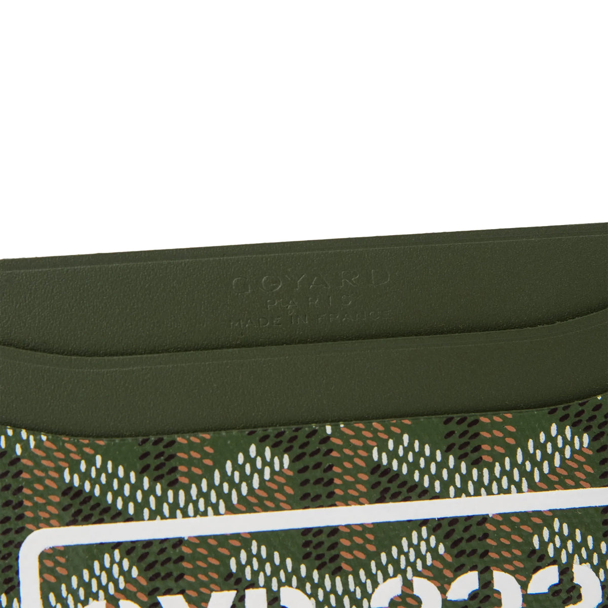 goyard card holder limited edition Goyard Saint Sulpice Khaki Card Holder