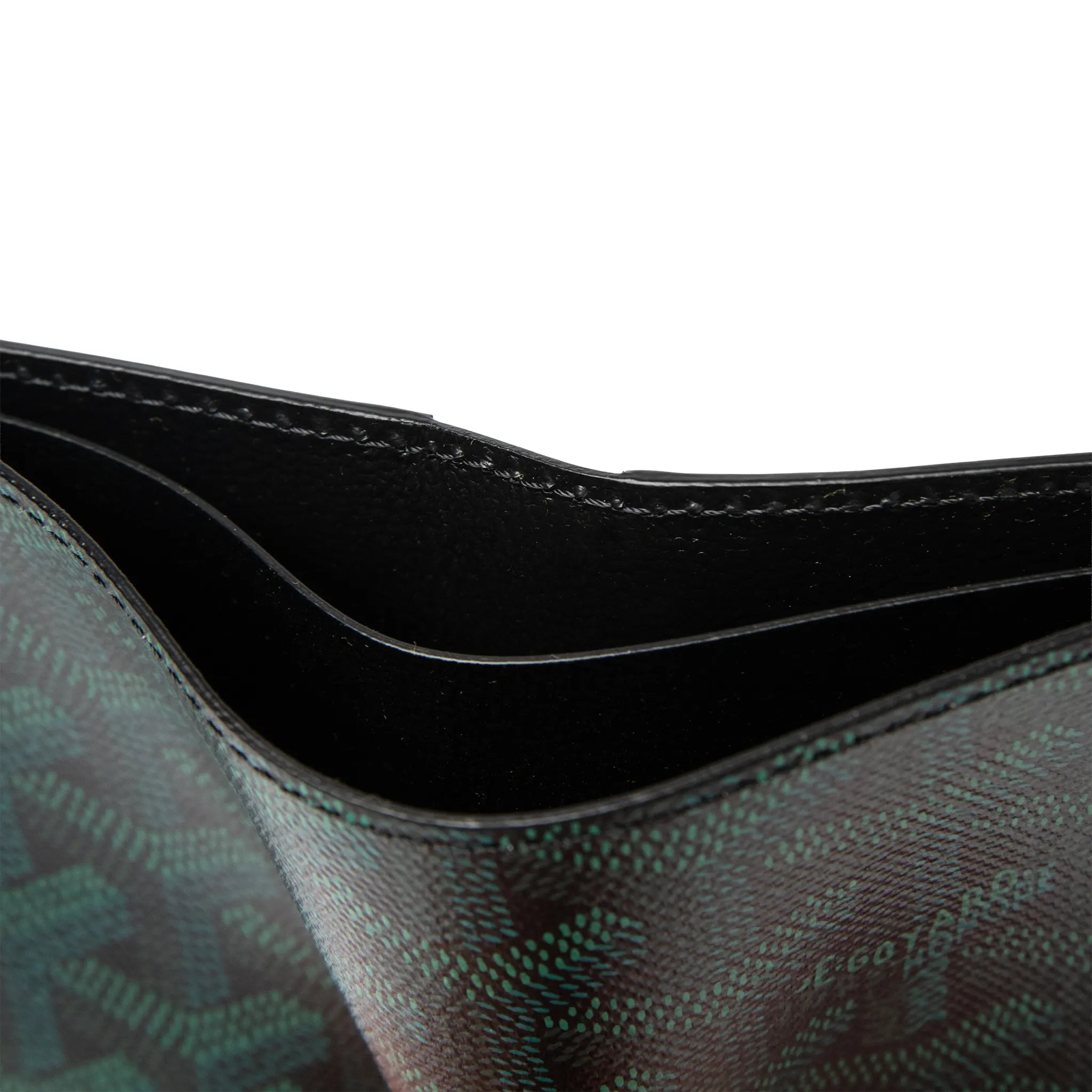 Upper View of Goyard Victoire Evergreen Wallet VICTO8PMLTY79CL79X
