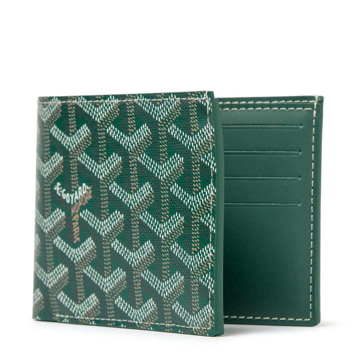 goyard-victoire-green-wallet-