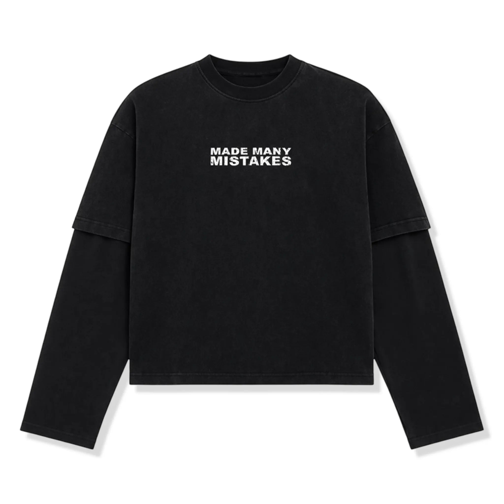 Bénir Clothing Made Many Mistakes Black T-Shirt