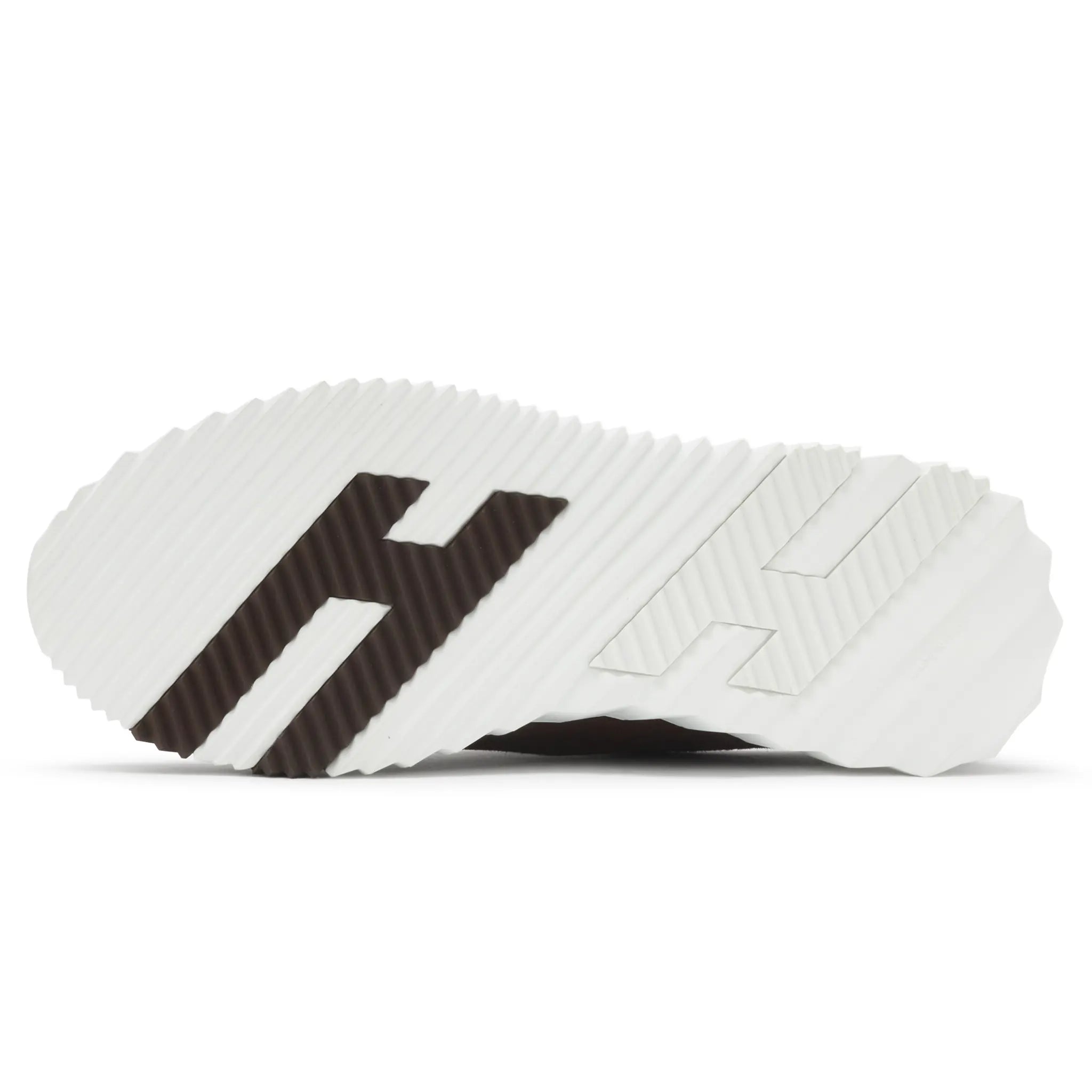 Sole View of Hermes Paris Bouncing Sneaker Brown H231763ZHAB425