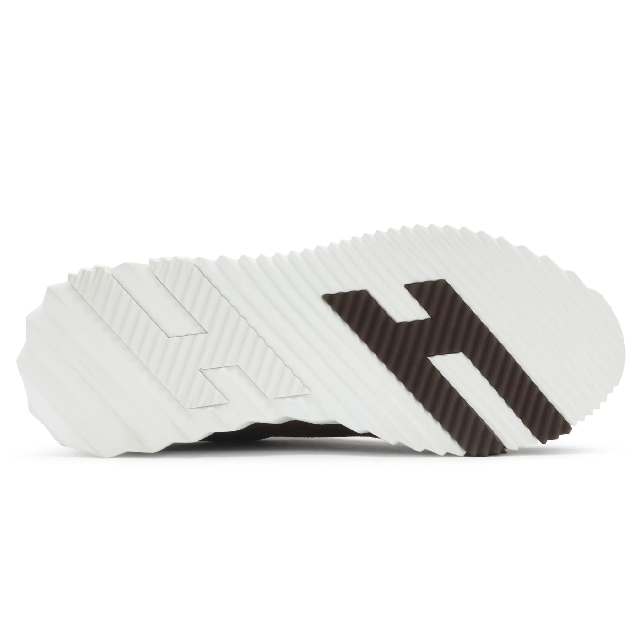 Sole View of Hermes Paris Bouncing Sneaker Brown H231763ZHAB425