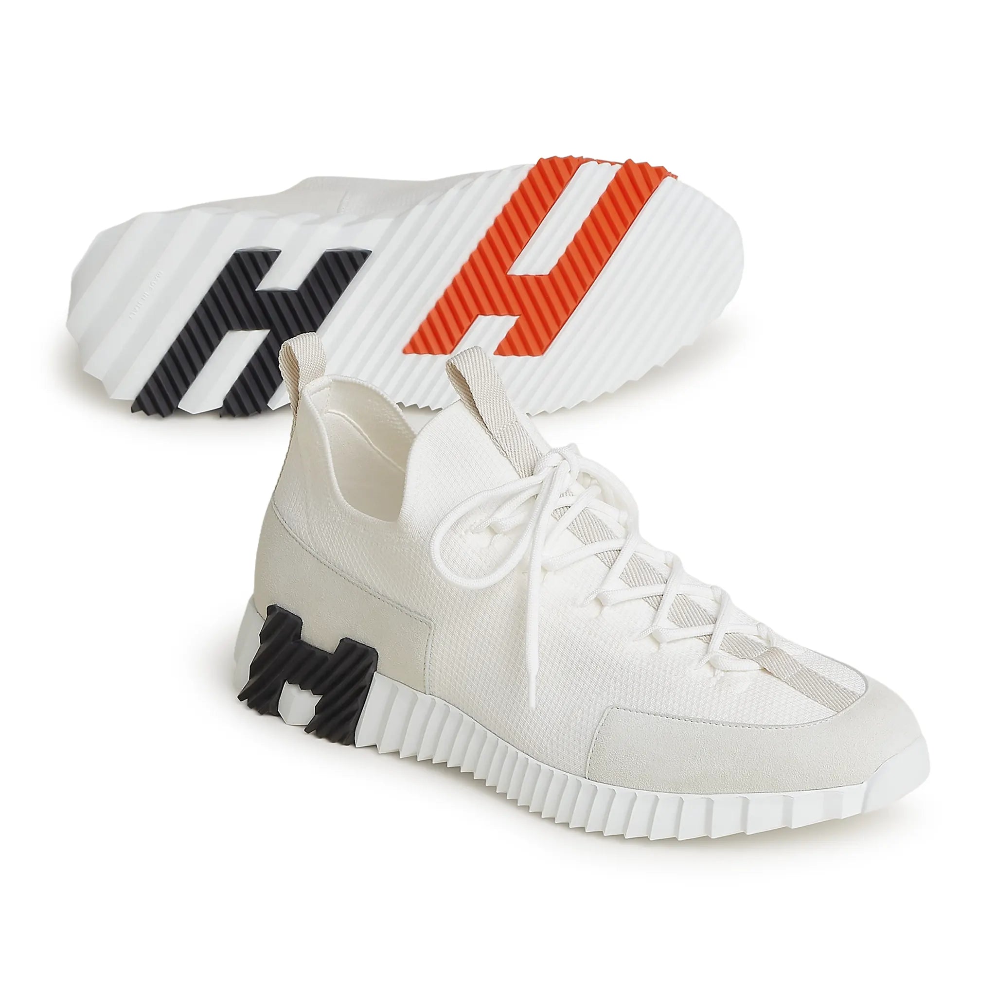 Hermes Paris Lift Slip-On Blanc Sneaker | H252858ZH91400