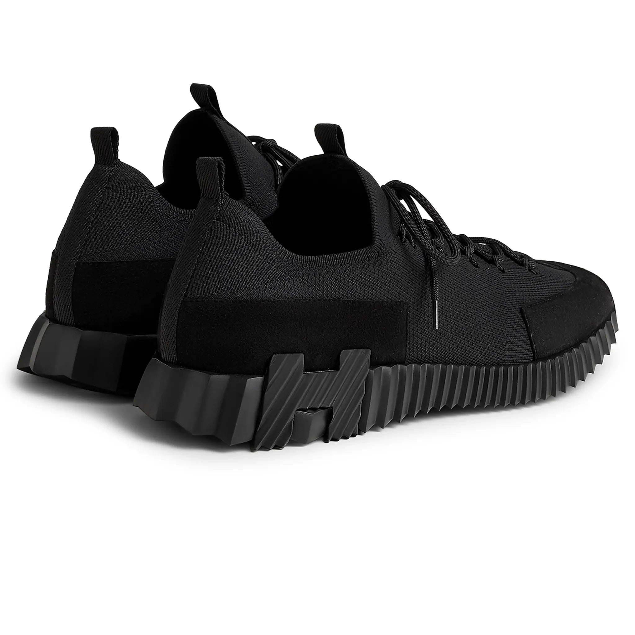 Back Side View of Hermès Paris Lift Slip-On Noir Sneaker H252858ZHBG440