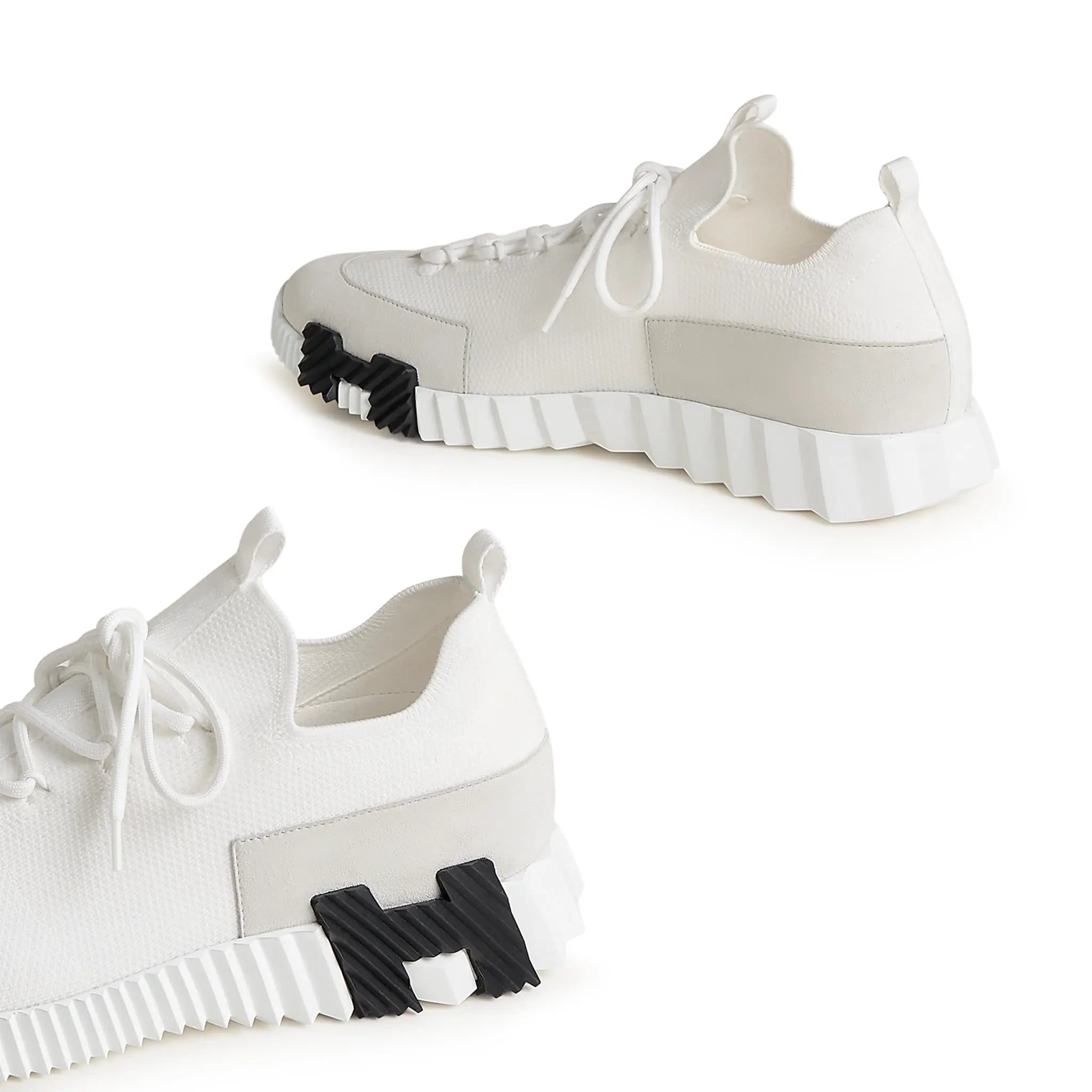 Hermès Paris Lift Slip-On White Sneaker | H252858ZH90430 Hermès Paris Lift Slip-On White Sneaker | H252858ZH90430