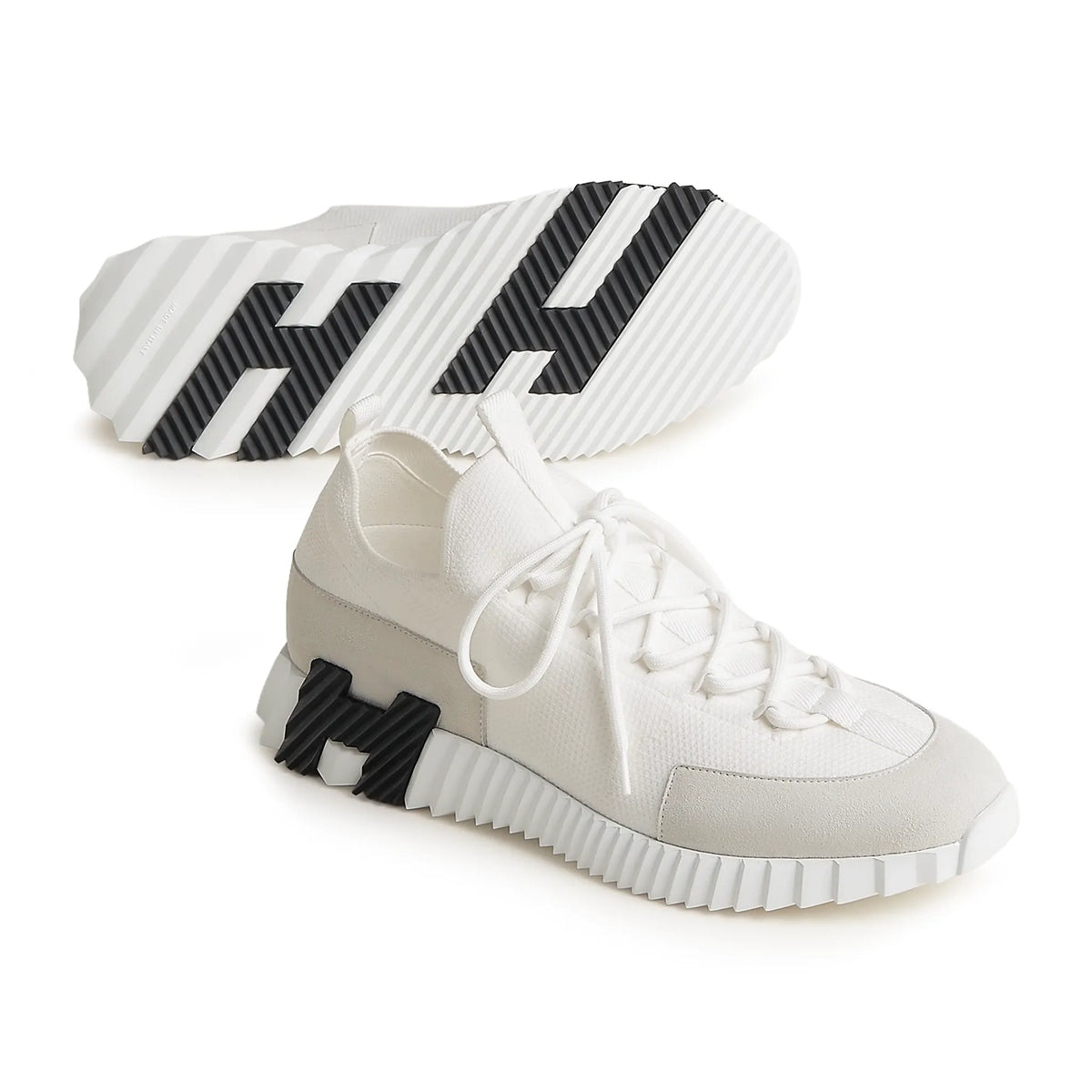 Hermès Paris Lift Slip-On White Sneaker | H252858ZH90430 Hermès Paris Lift Slip-On White Sneaker | H252858ZH90430