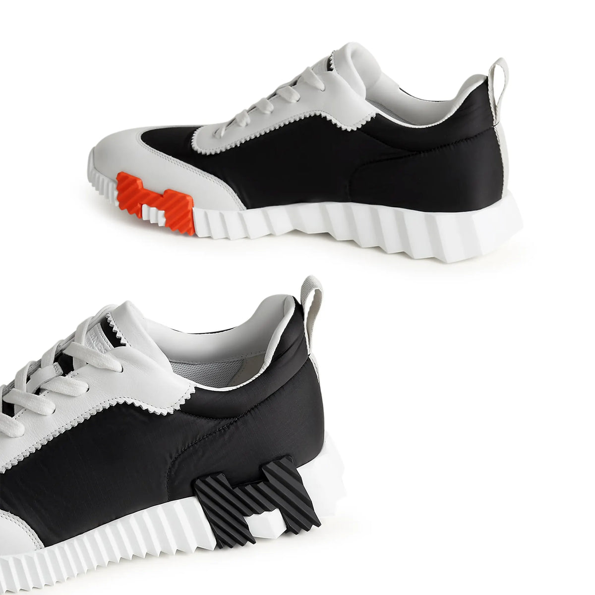 Hermès Paris Ripstop Bouncing Sneaker Black White Hermès Paris Ripstop Bouncing Sneaker Black White