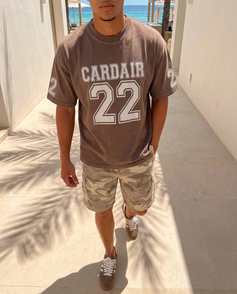 Cardair Varsity Brown T-Shirt