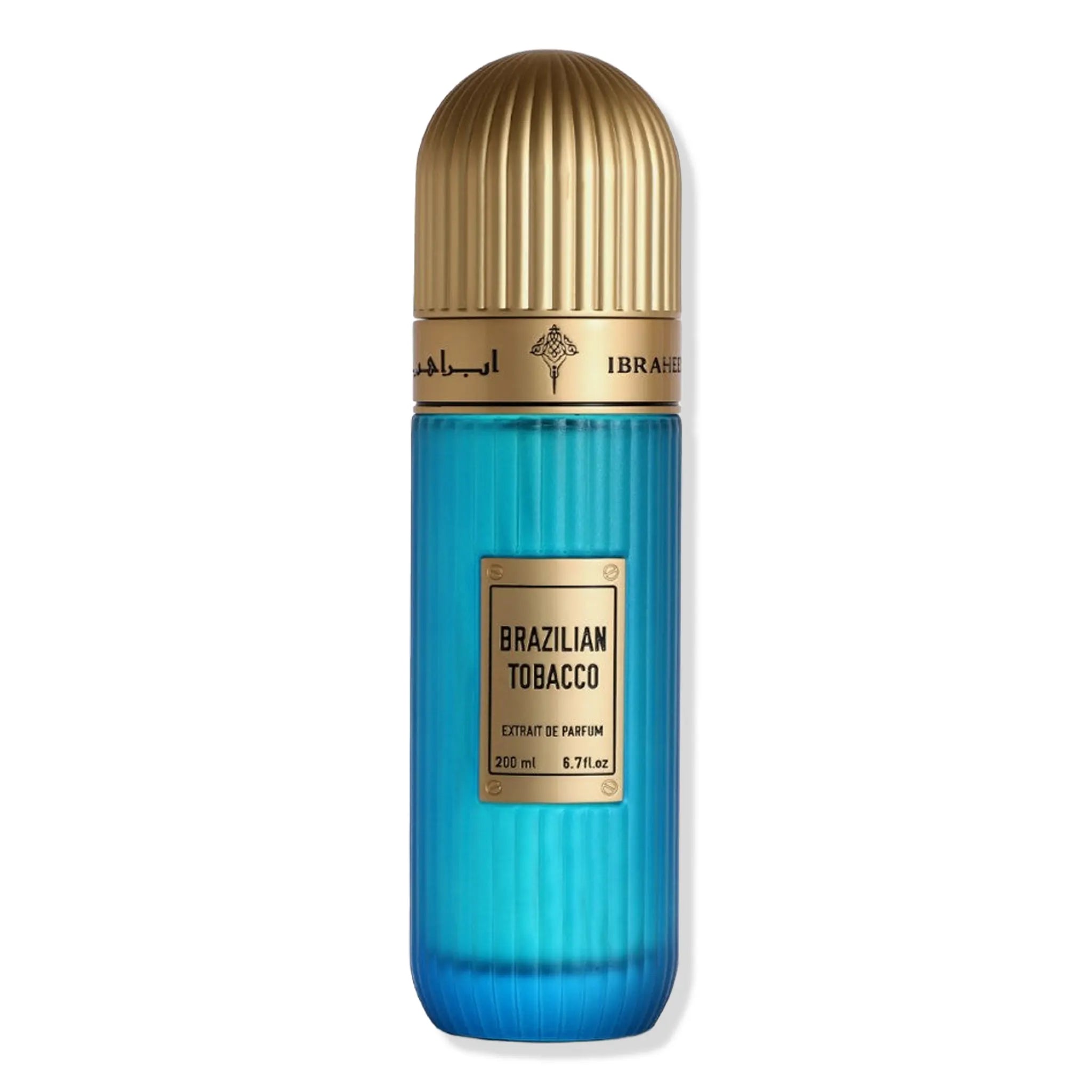 Front View of IBRAQ Brazilian Tobacco Extrait De Parfum
