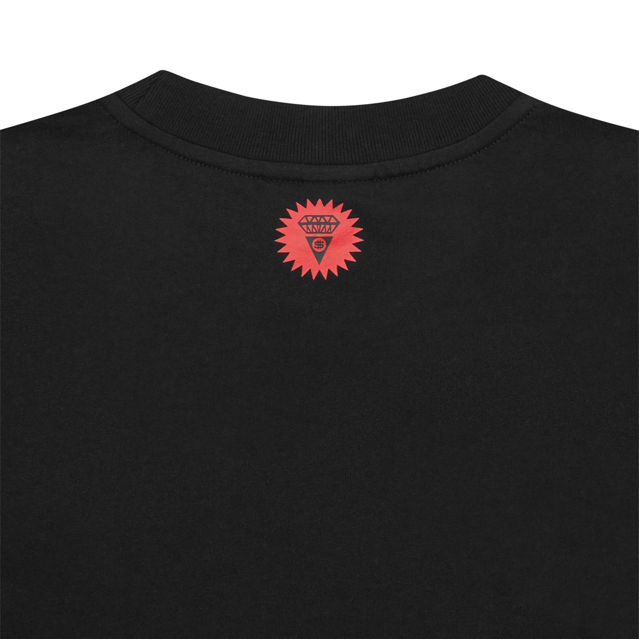 Detail view of Icecream IC College Black T Shirt ic23436-blk