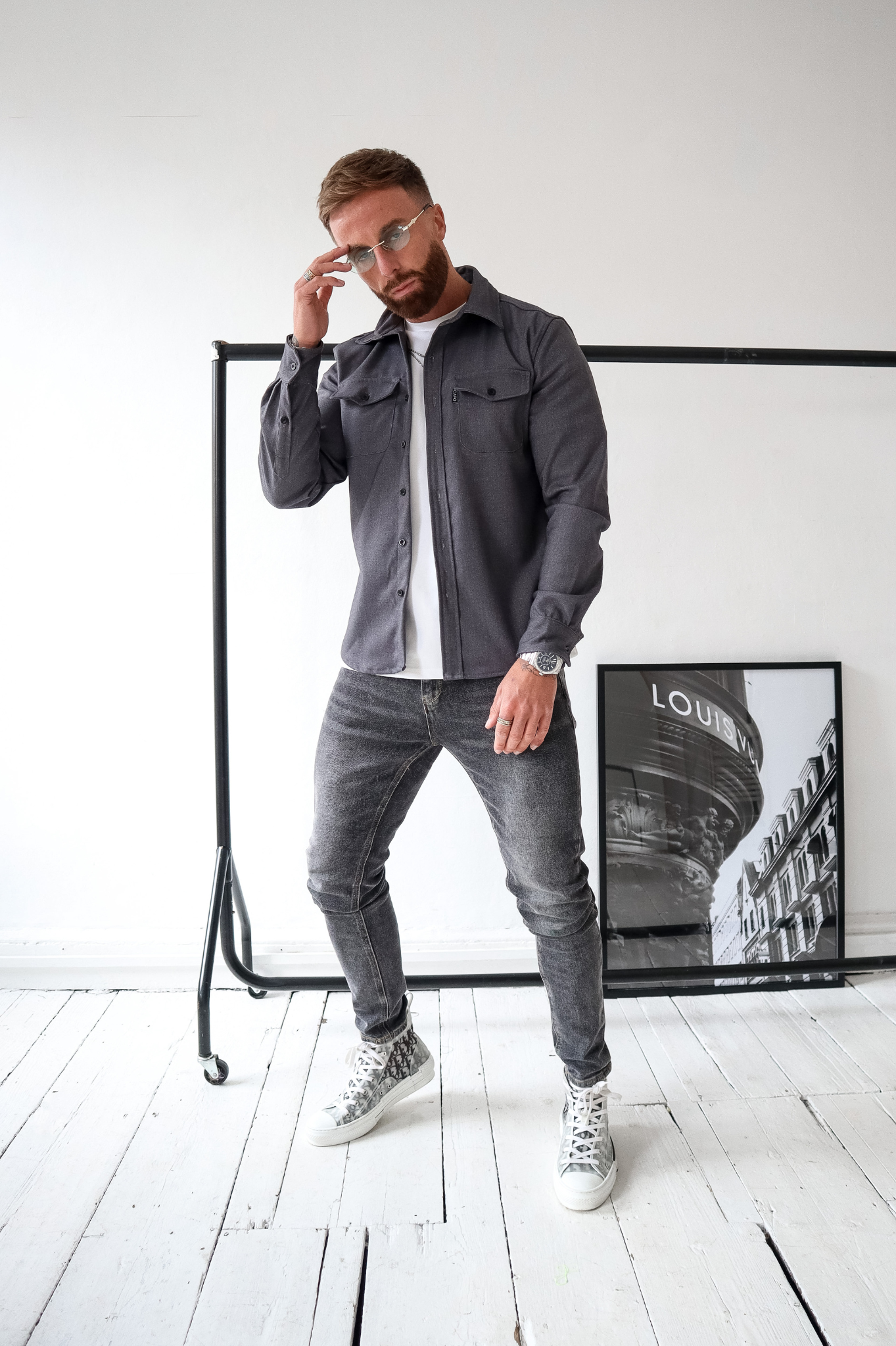 CAPO Charcoal Grey Overshirt