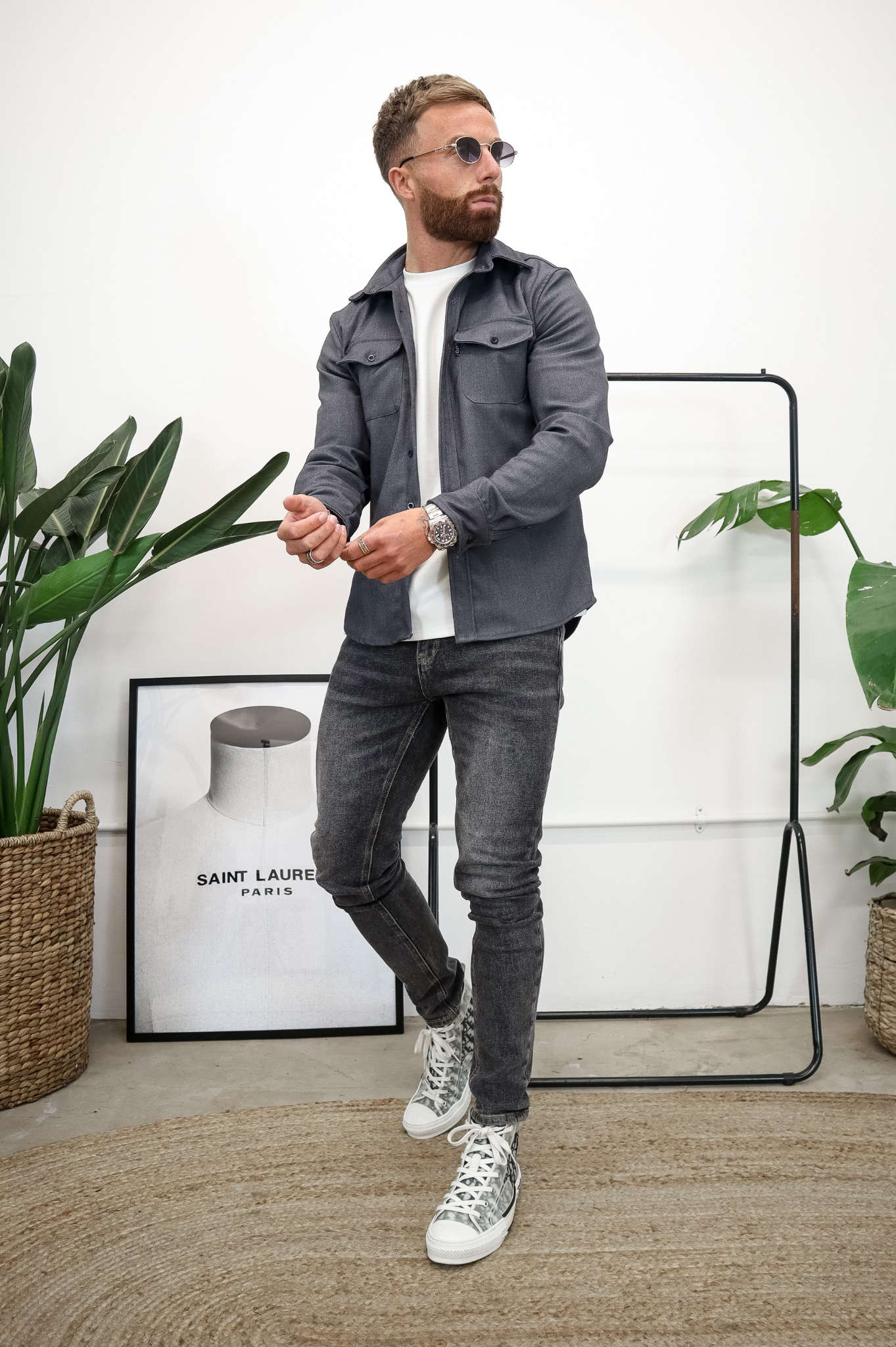 CAPO Charcoal Grey Overshirt