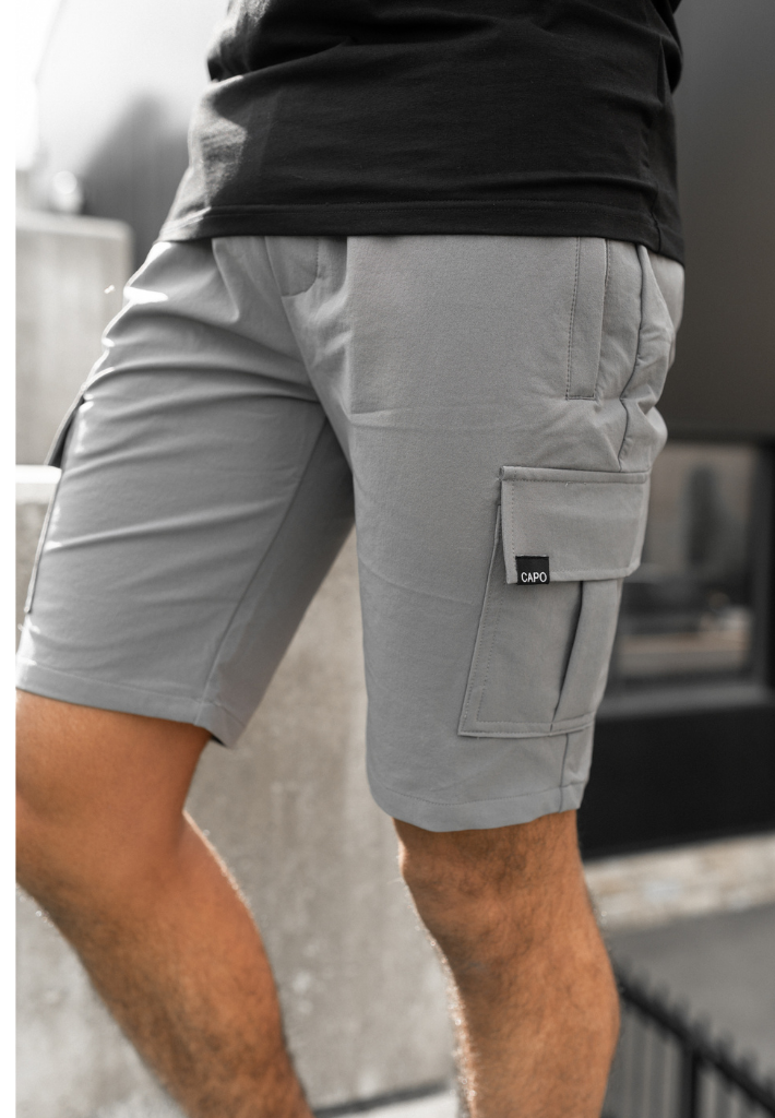 CAPO Utility Cargo Steel Grey Shorts