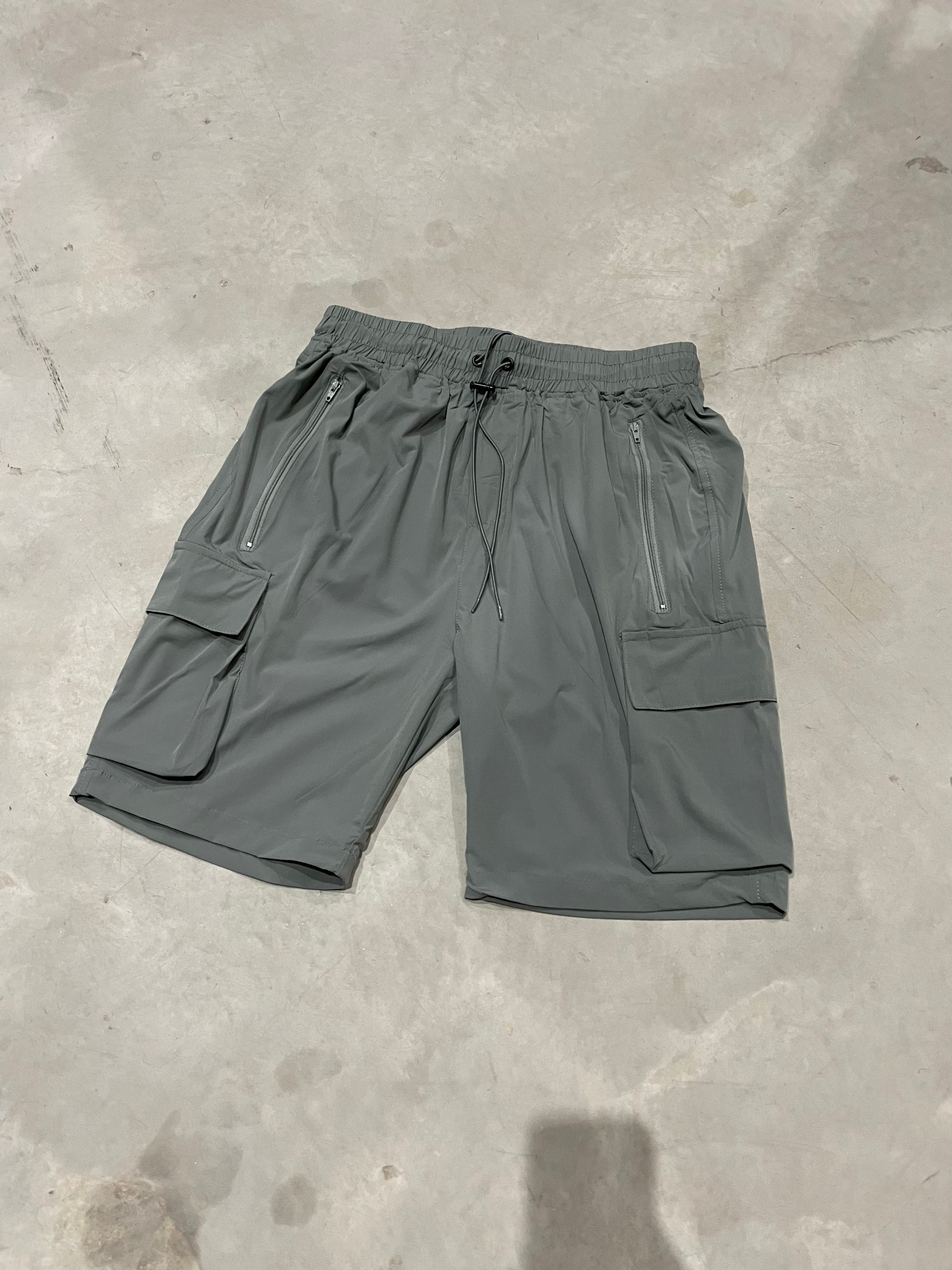 CAPO Lightweight Light Grey Cargo Shorts