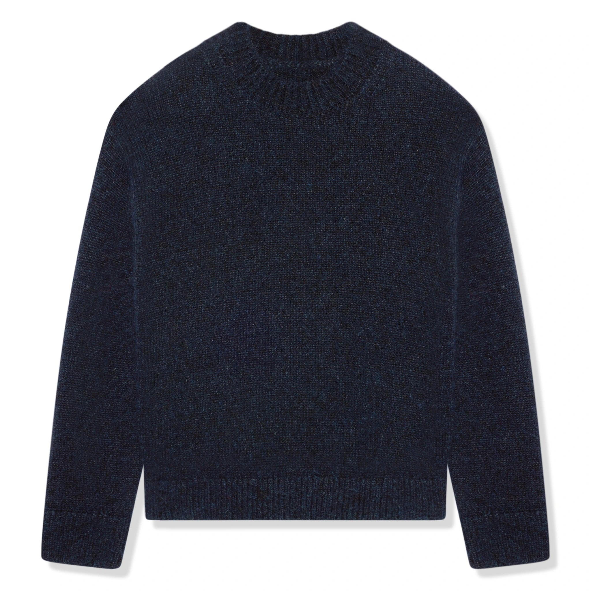 Front view of Jacquemus La Maille Pavane Dark Navy Knit 236KN284-2329-390