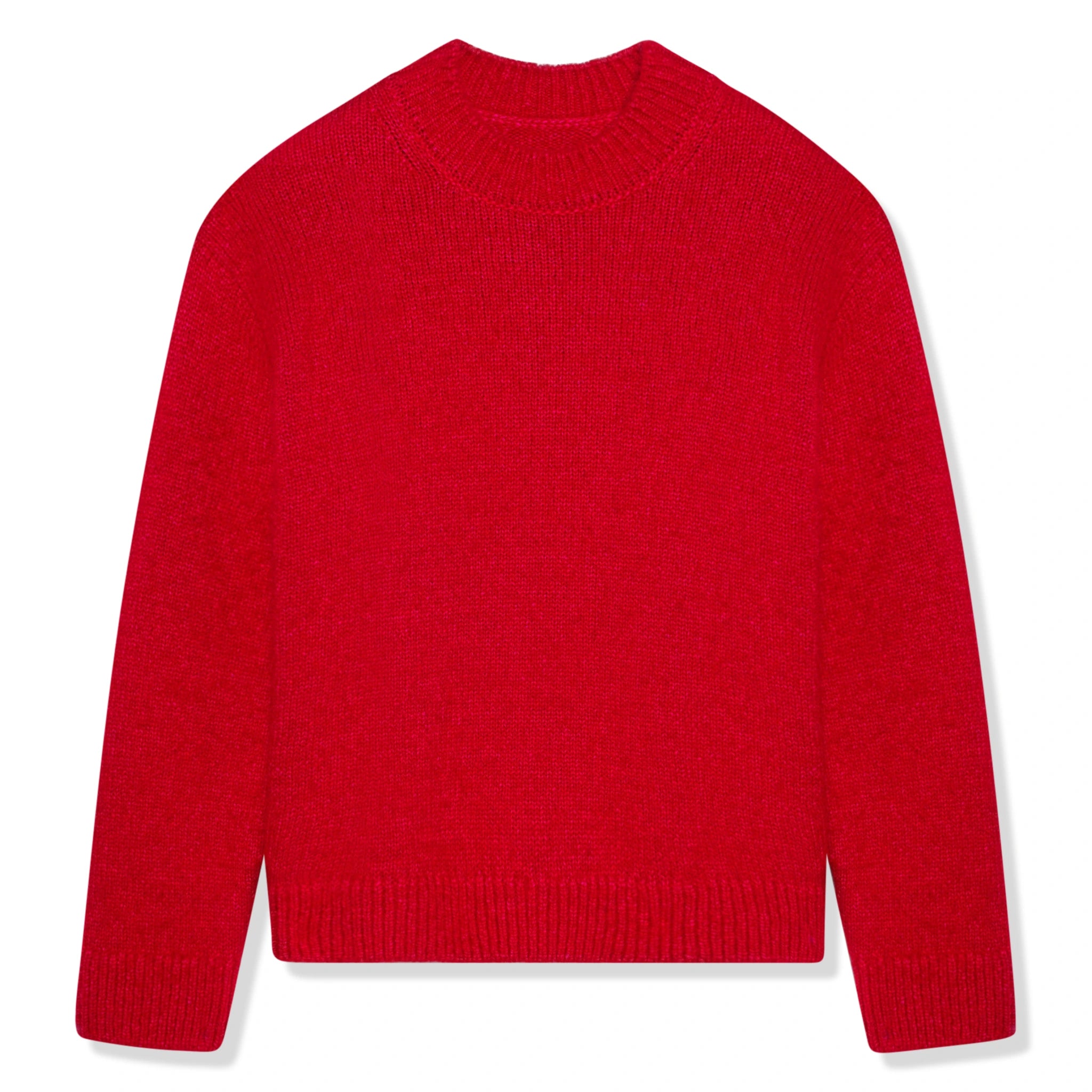 Front view of Jacquemus La Maille Pavane Red Knit 236KN284-2329-470