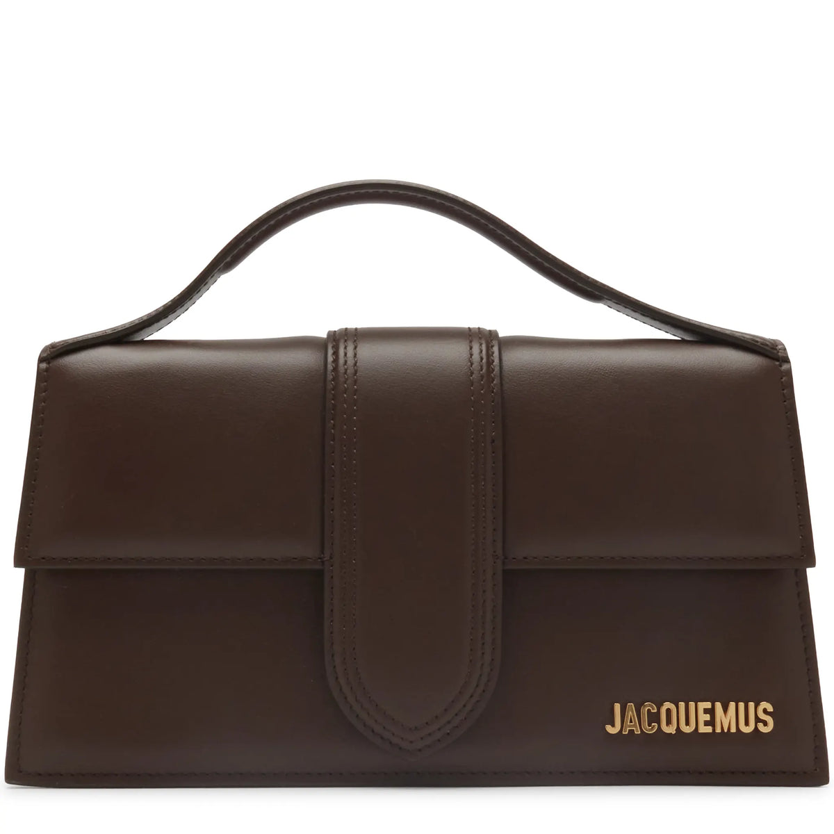 Jacquemus Large Bambino Dark Brown Crossbody Bag (Minor Dented) |